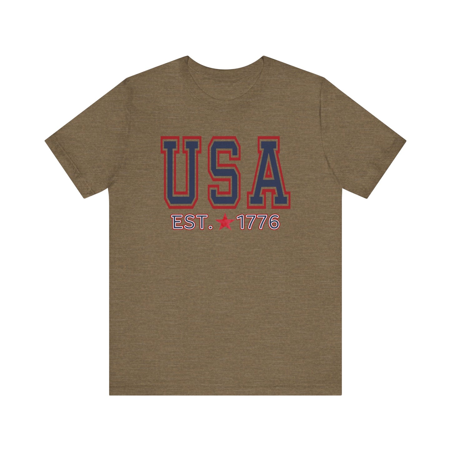 USA Fourth of July T-Shirt, Memorial Day Shirt, Land of the free TShirt, Independence Day Tee