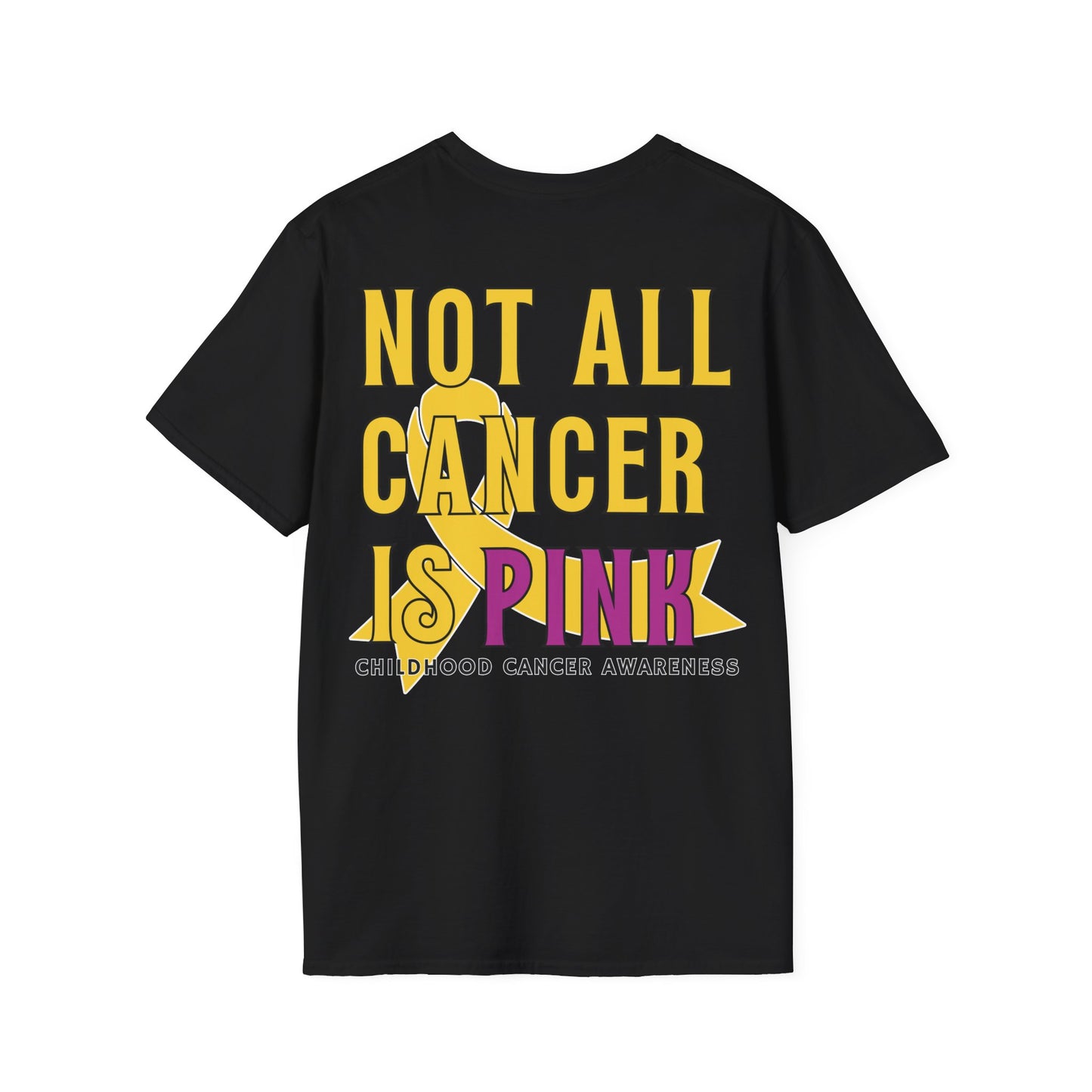 TEAM MYLA Fighting Childhood Cancer T-Shirt (Front & Back)