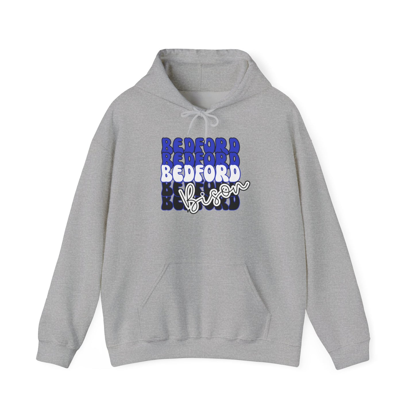 Bedford Bison Sweatshirt for Parents Grandparents, Game Day, Sports Fan Apparel, Team Spirit