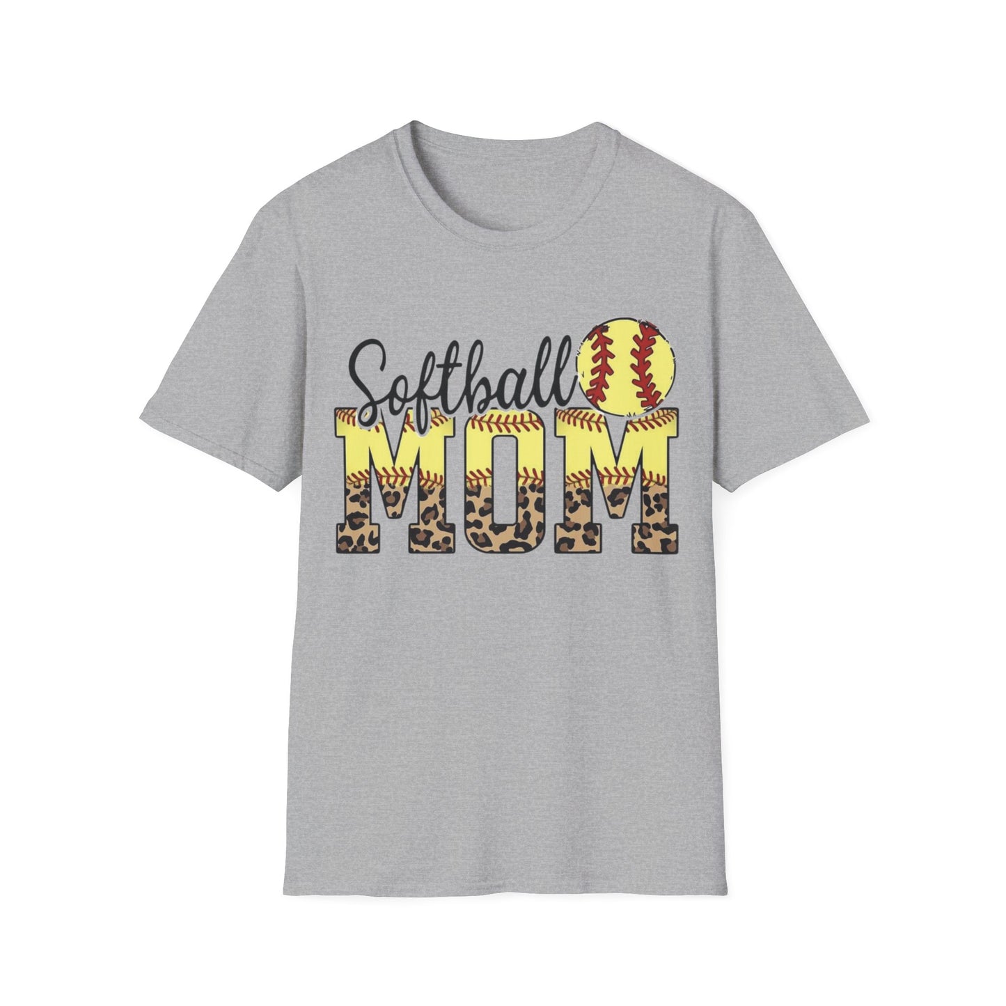 SOFTBALL MOM Leopard Crick Bratz Softball Shirt