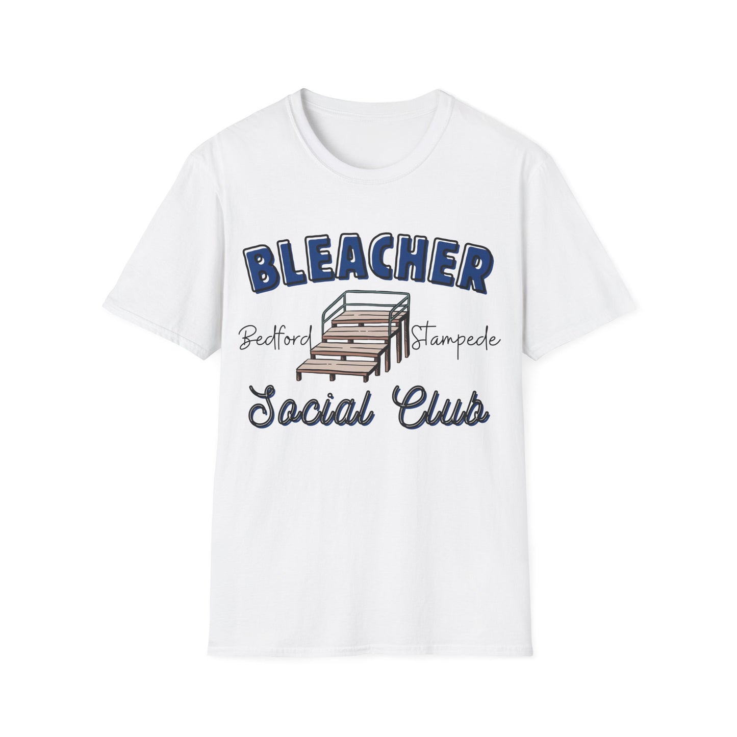 Bedford Stampede Softball Unisex Softstyle T-Shirt