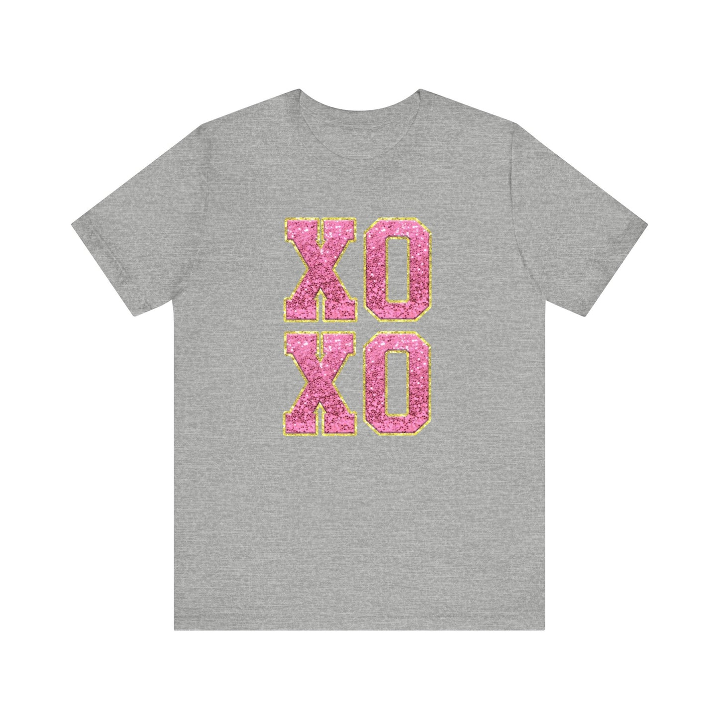 Valentine’s Day Tee for Women, Hugs and Kisses T-Shirt, Cute Valentine Shirt, Trendy Valentine’s Day Graphic Tee, Valentine’s Day Outfit, XOXO Shirt, Valentine’s Day Gift Idea, Love Themed T-Shirt, Romantic Valentine’s Shirt