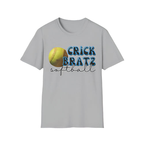 Crick Bratz Softball Shirt