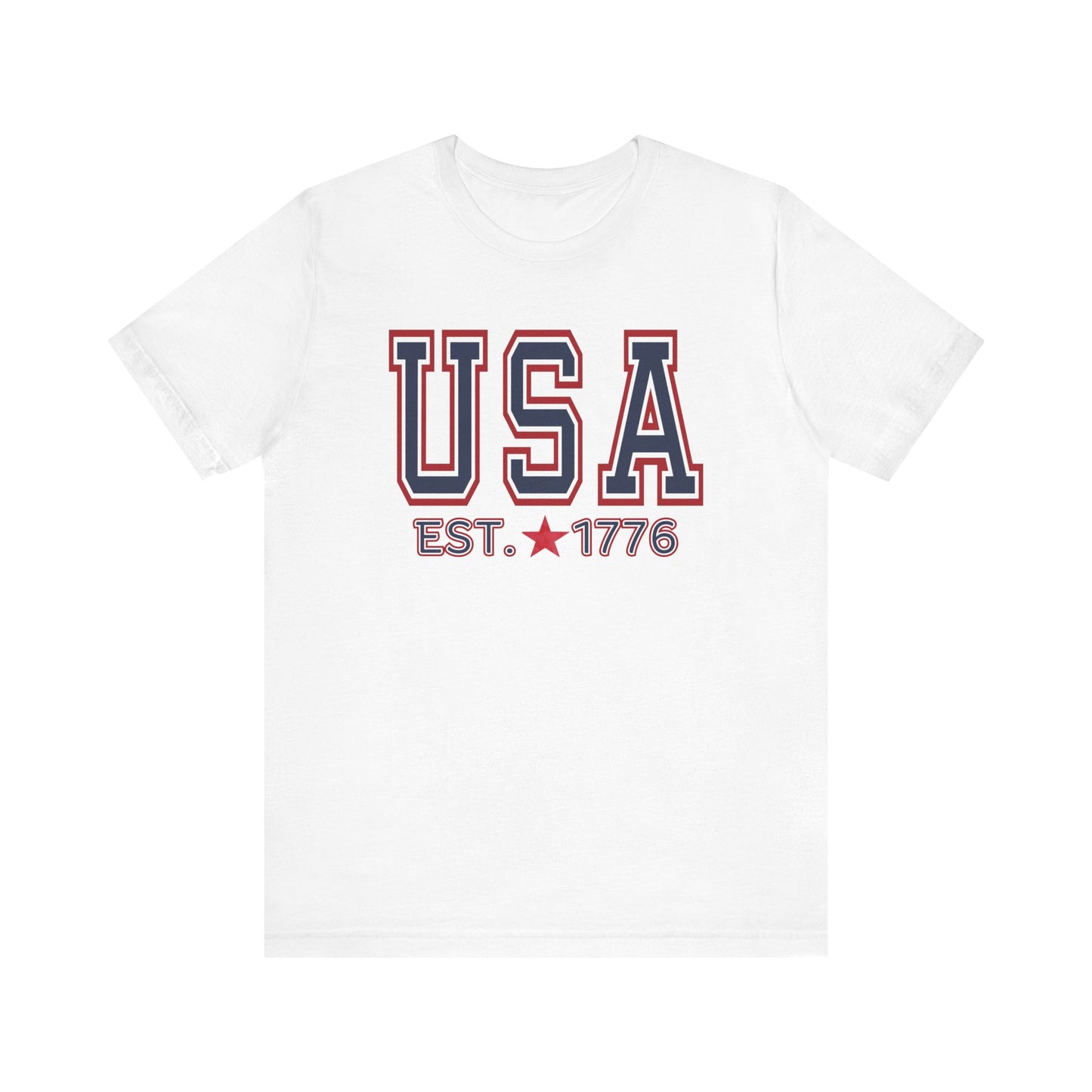 USA Fourth of July T-Shirt, Memorial Day Shirt, Land of the free TShirt, Independence Day Tee
