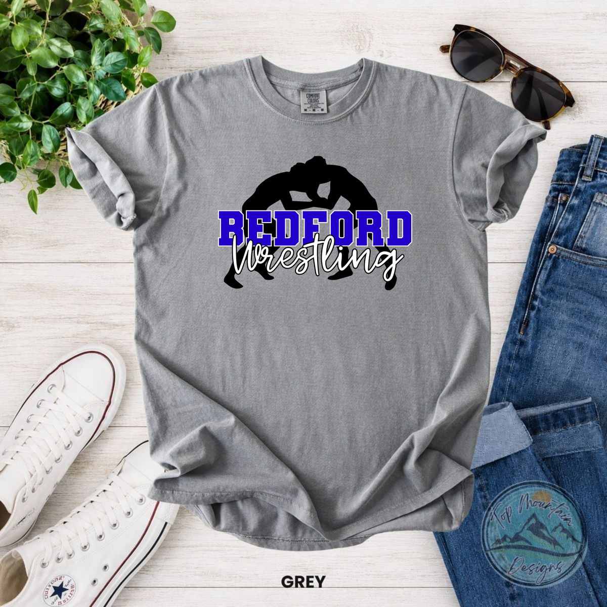 Bisons Wrestling T-Shirt
