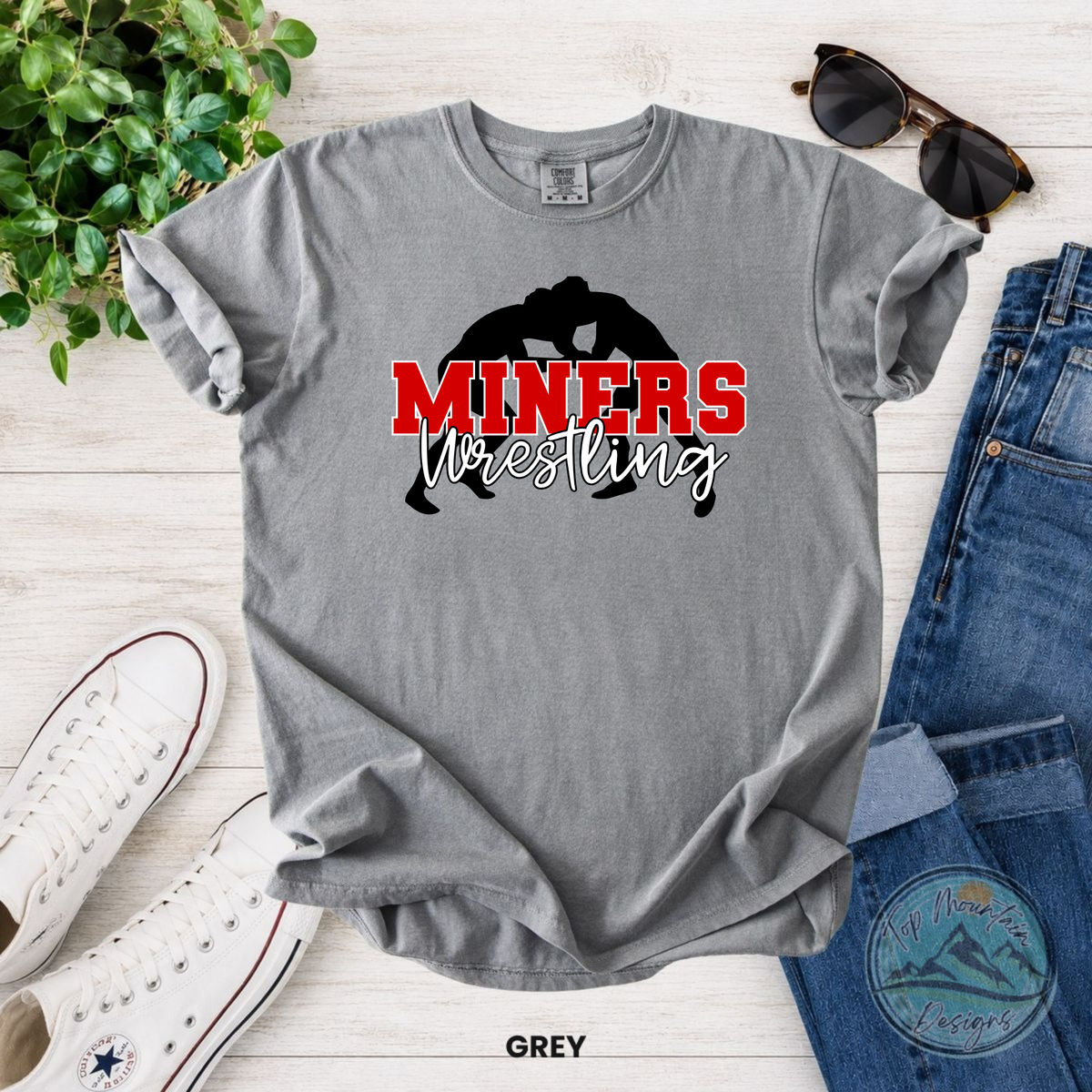 Miners Wrestling T-Shirt