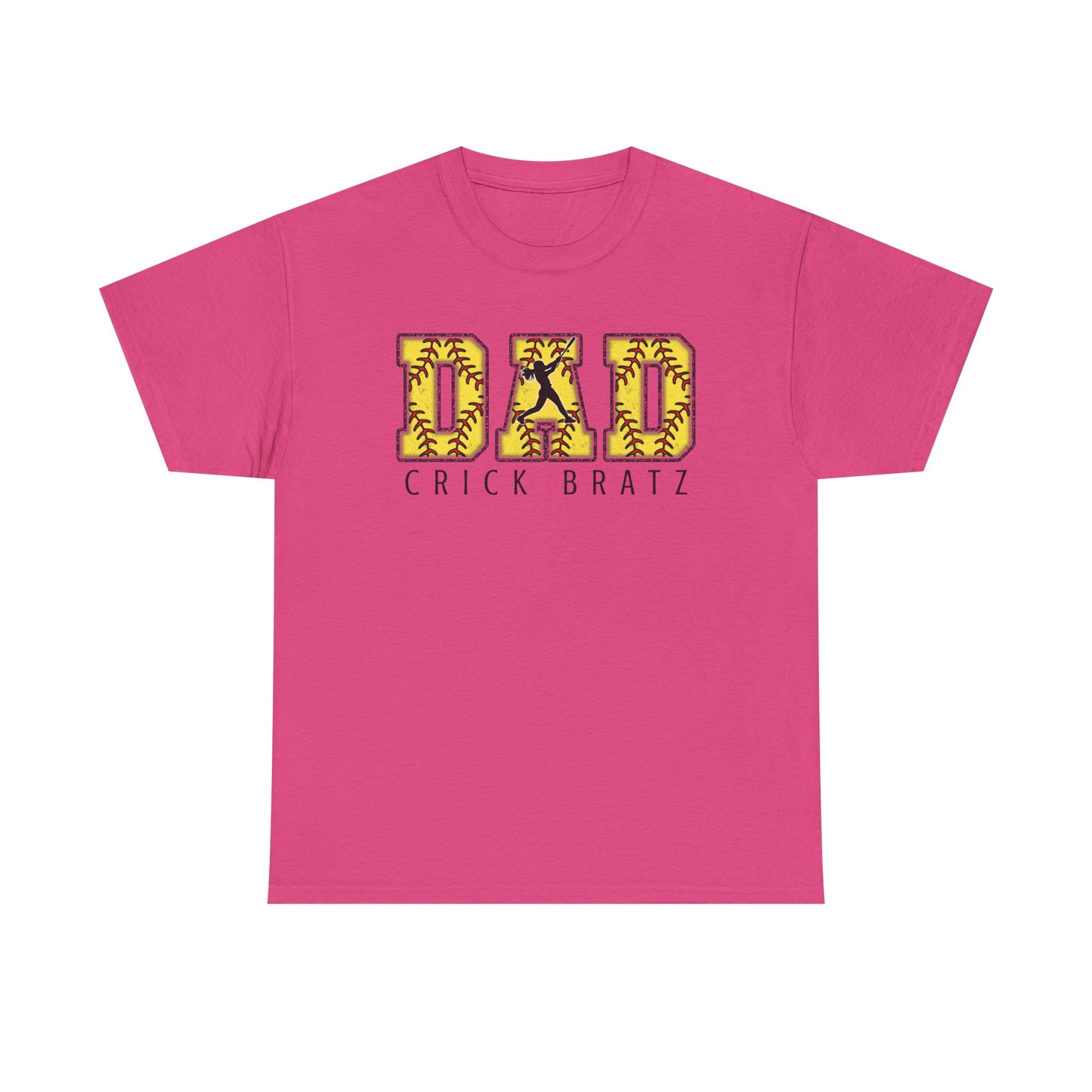 Crick Brat Softball Dad T-Shirt