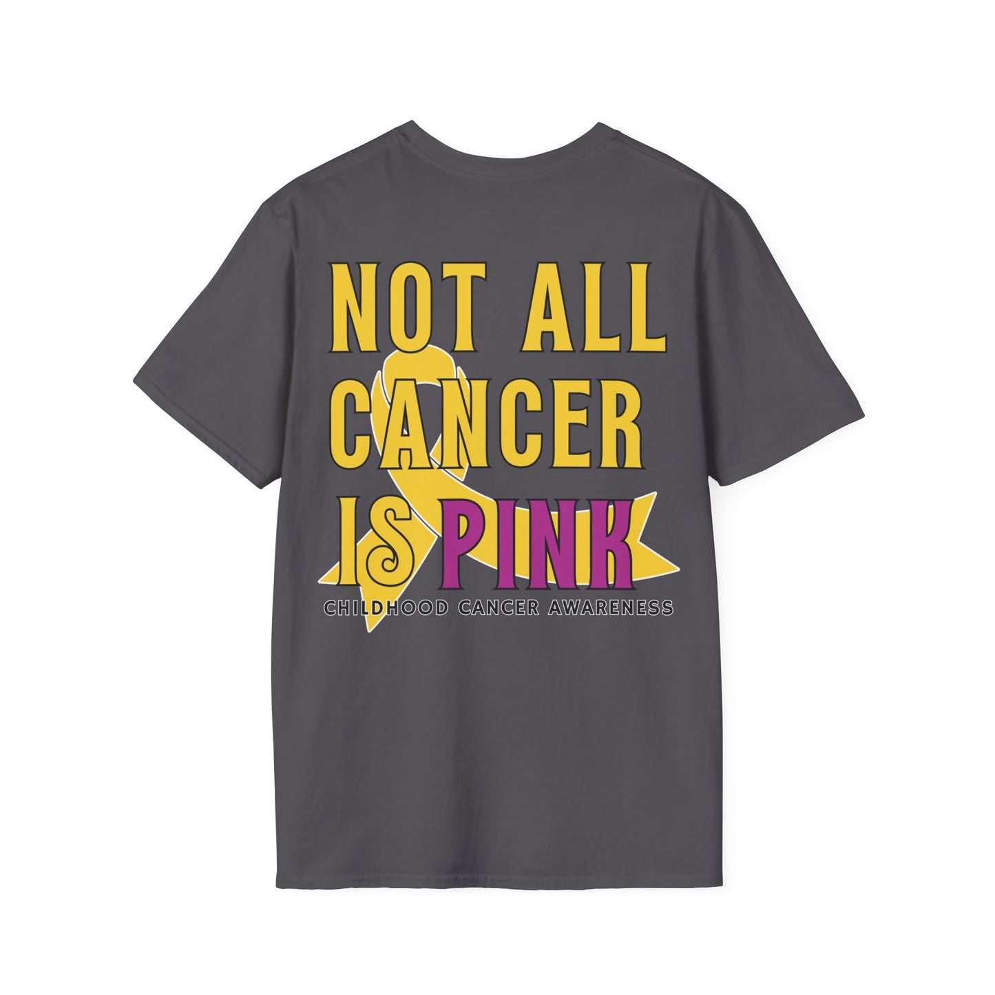 TEAM MYLA Fighting Childhood Cancer T-Shirt (Front & Back)