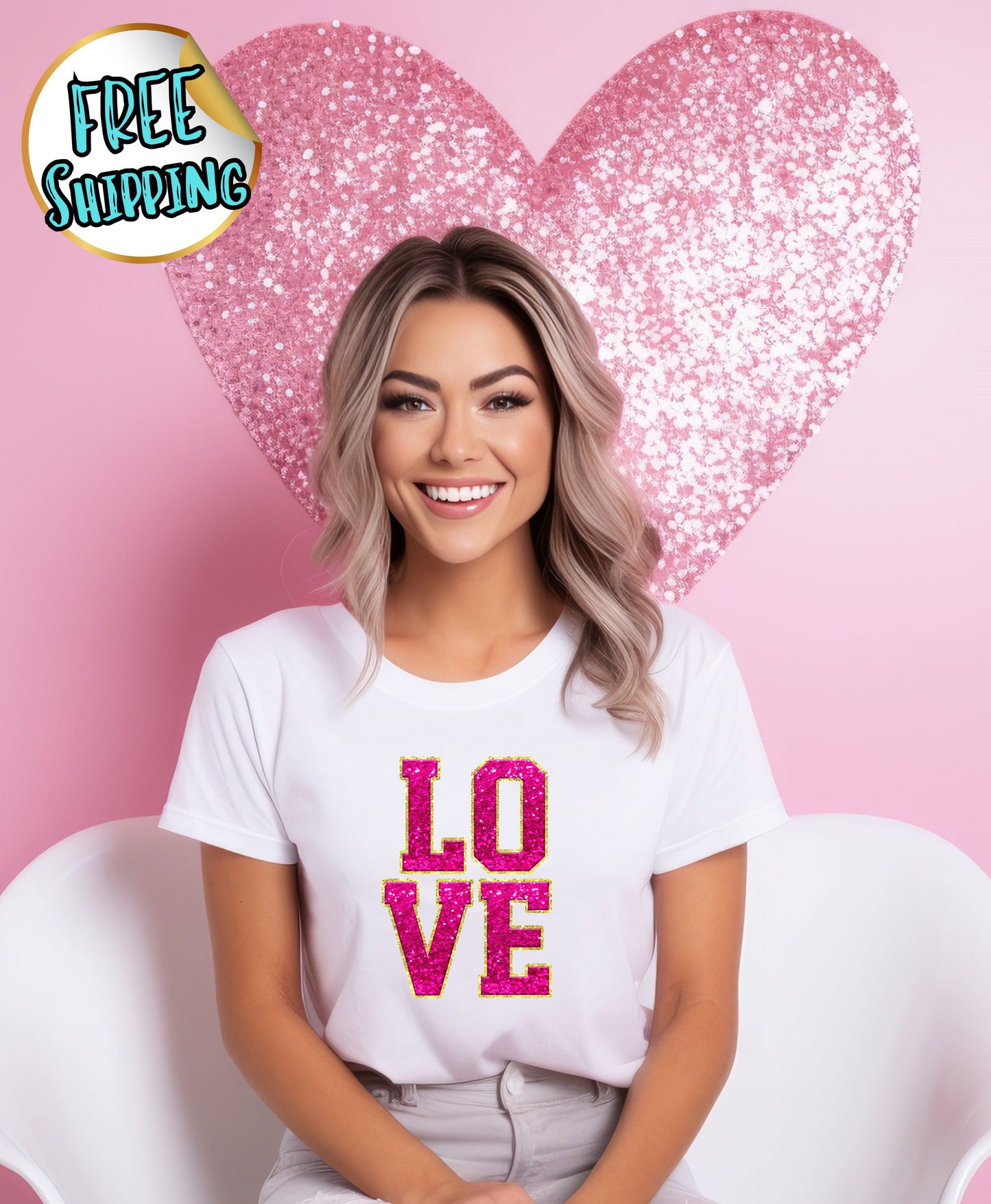Valentine’s Day Tee for Women, Hugs and Kisses T-Shirt, Cute Valentine Shirt, Trendy Valentine’s Day Graphic Tee, Valentine’s Day Outfit, XOXO Shirt, Valentine’s Day Gift Idea, Love Themed T-Shirt, Romantic Valentine’s Shirt