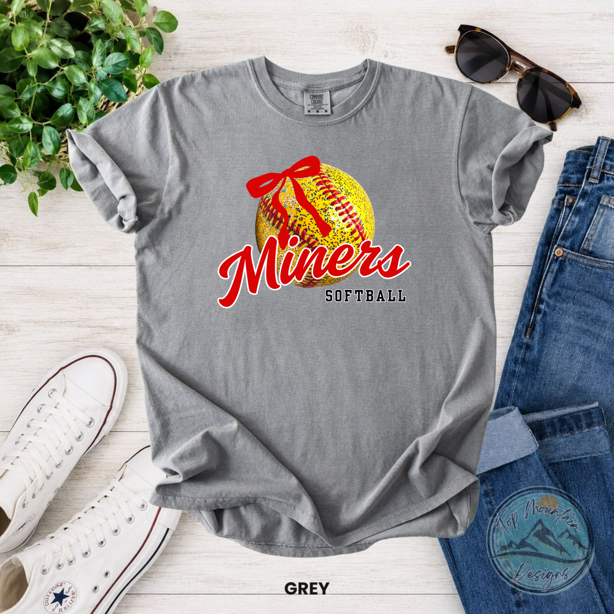 Miners Sparkle Softball