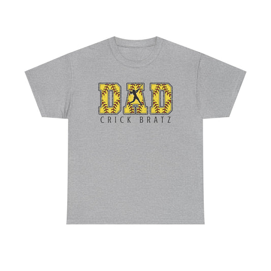 Crick Brat Softball Dad T-Shirt