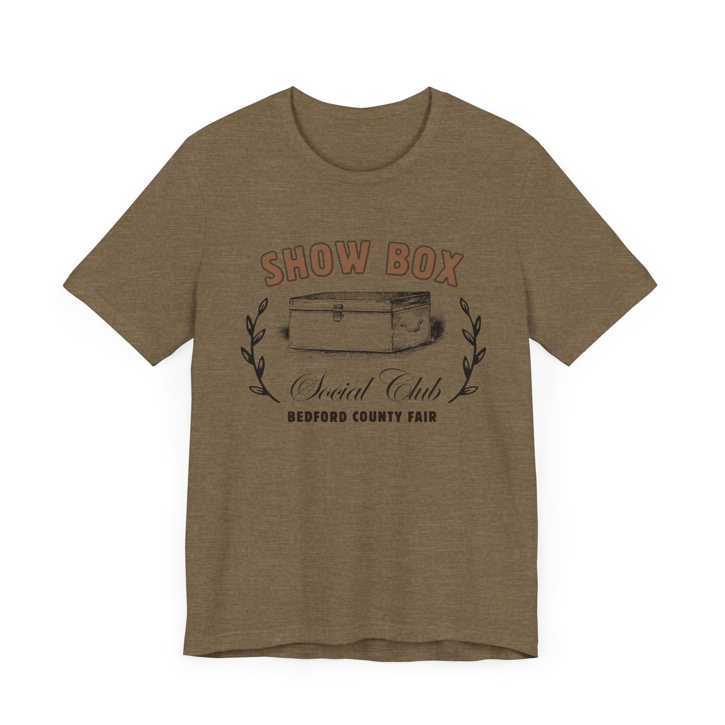 Bedford County Fair Show Box Social Club T-Shirt