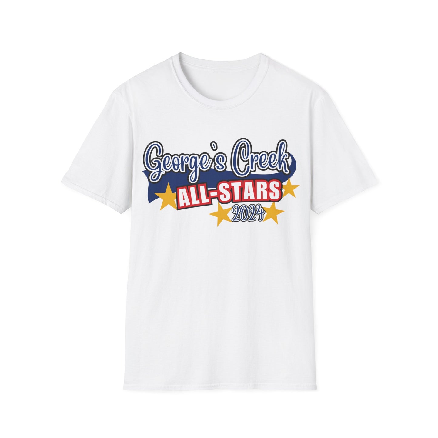 George's Creek Baseball Custom ALL STARS T-Shirt (Front ONLY)