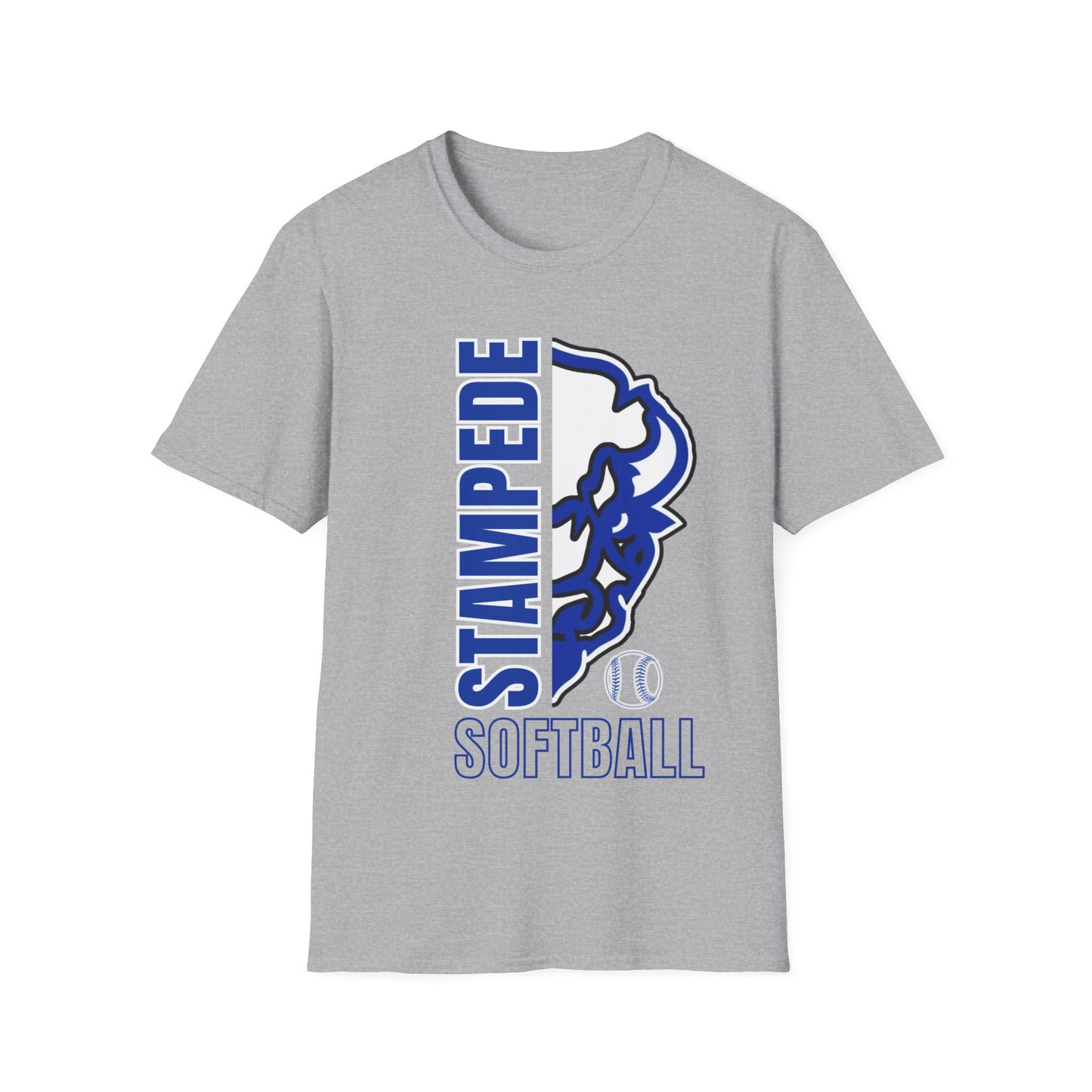 Bedford Stampede Softball Unisex Softstyle T-Shirt