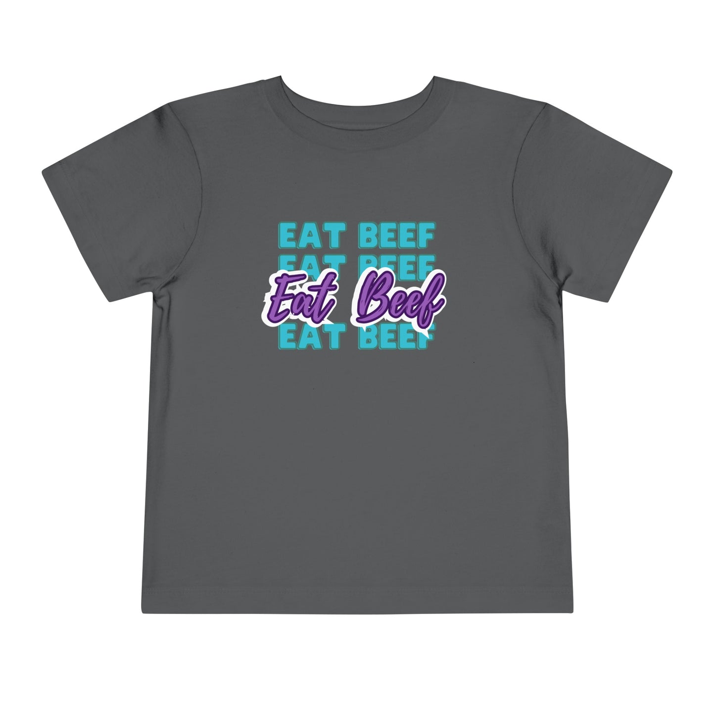 EAT BEEF Toddler Short Sleeve Tee