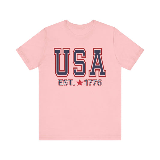 USA Fourth of July T-Shirt, Memorial Day Shirt, Land of the free TShirt, Independence Day Tee