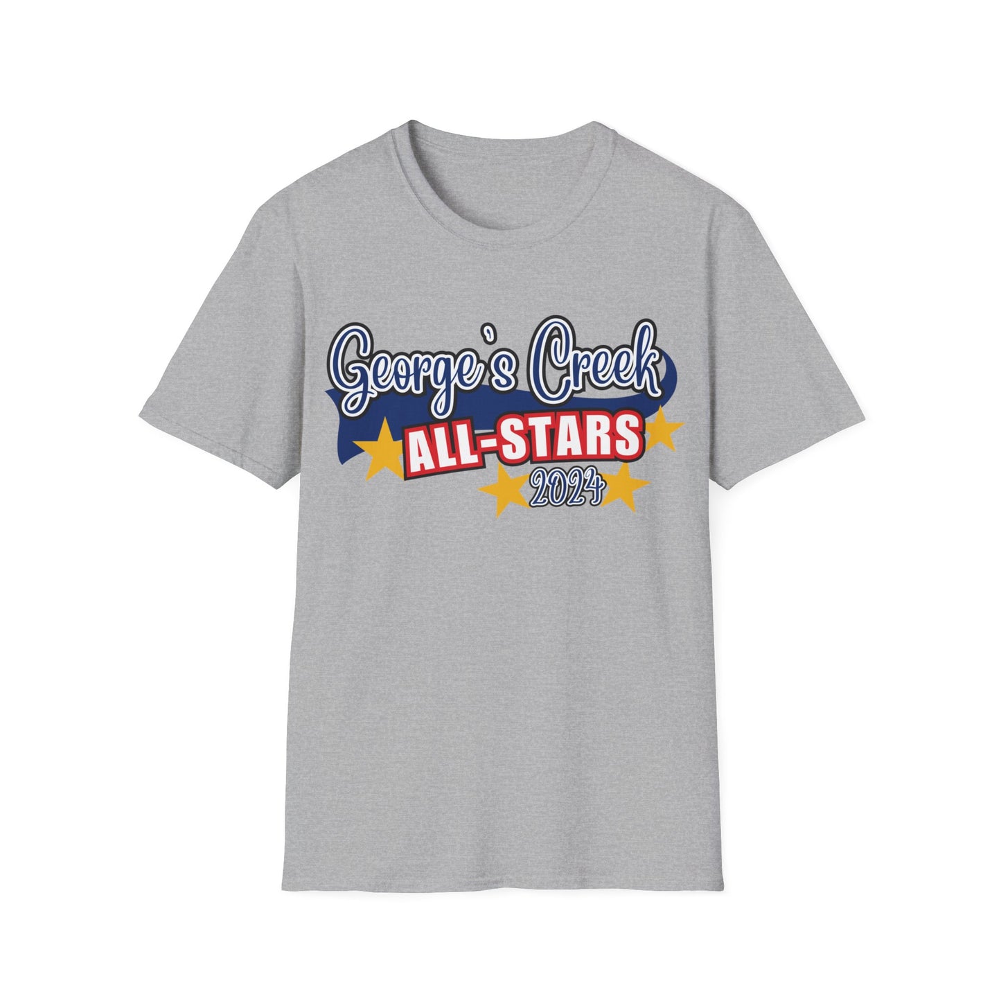 George's Creek Baseball Custom ALL STARS T-Shirt (Front ONLY)