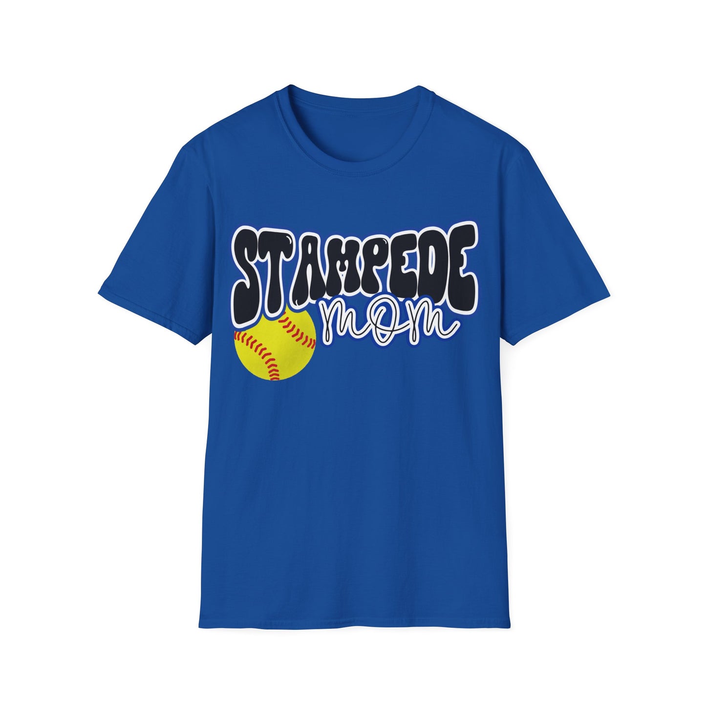 Bedford Stampede Softball Unisex Softstyle T-Shirt