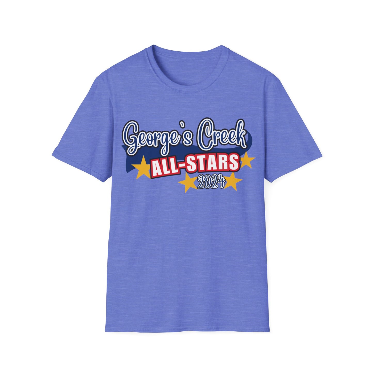 George's Creek Baseball Custom ALL STARS T-Shirt (Front ONLY)