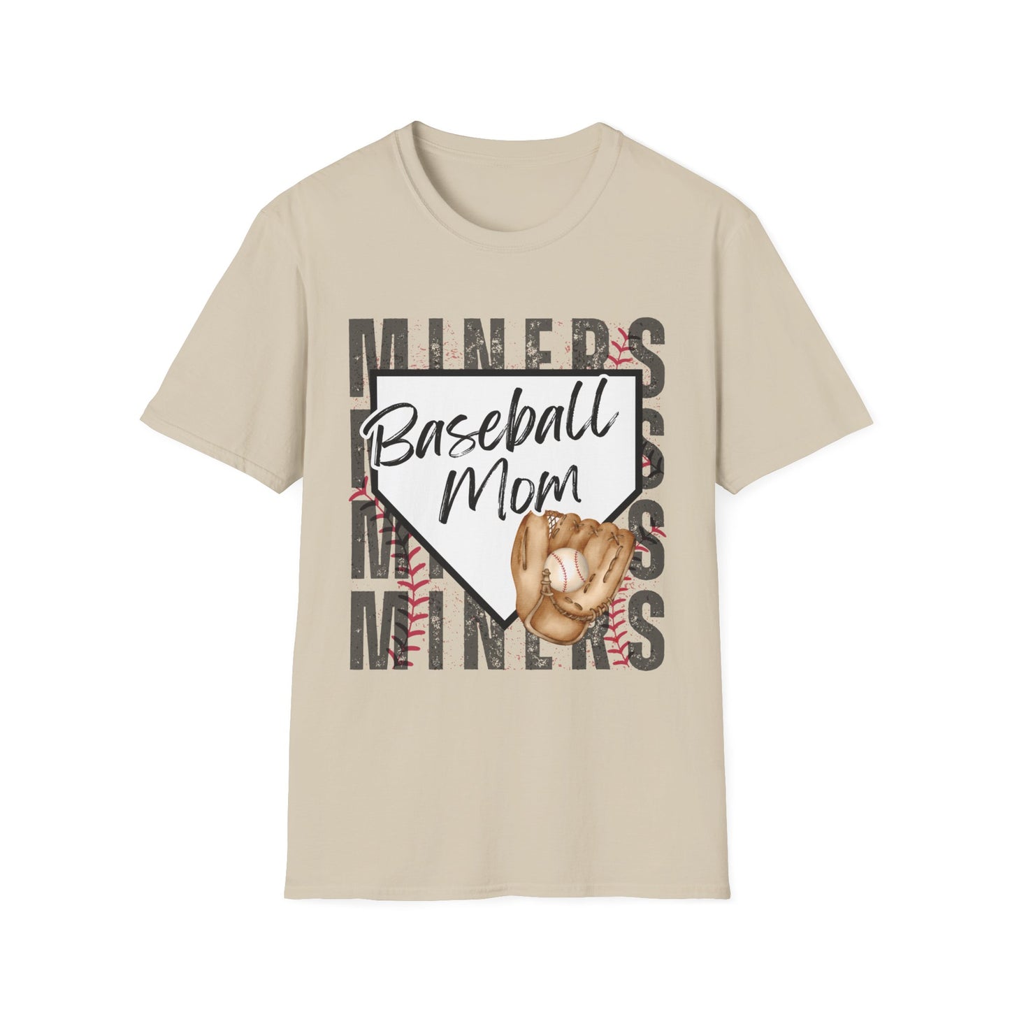 Mountain Ridge Baseball T-Shirt, Mountain Ridge Miners Shirt