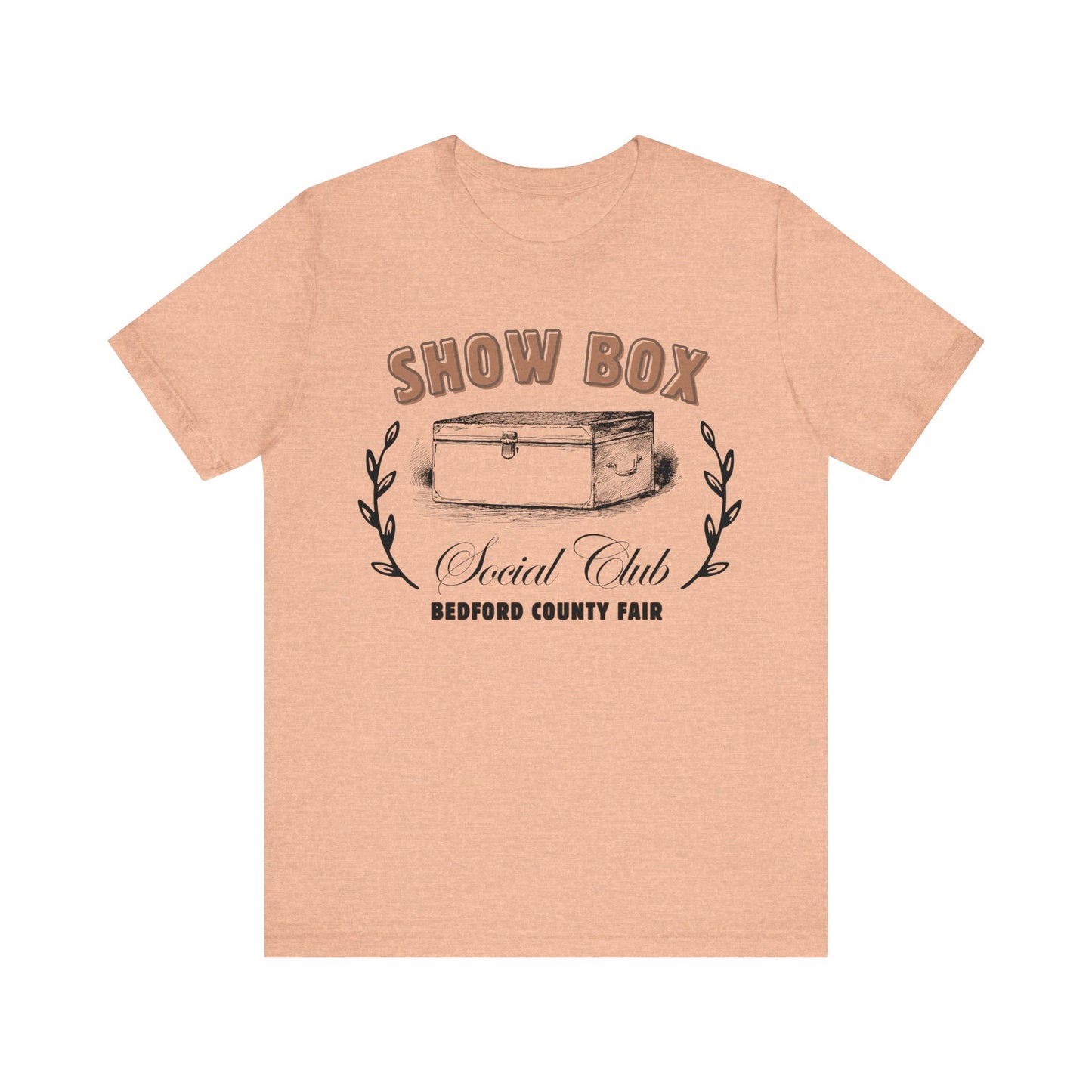 Bedford County Fair Show Box Social Club T-Shirt