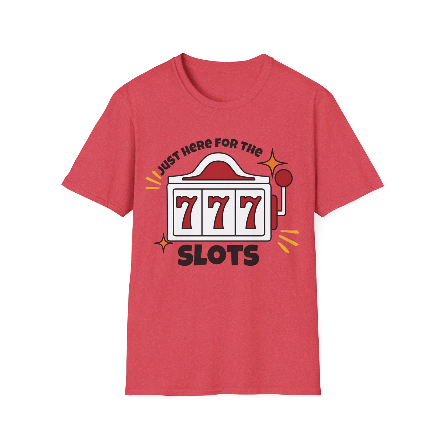 Here for the SLOTS Shirt, Gambling SLOT Shirt, Cute Casino Shirt, Slots, Poker, Craps, Lucky Vegas Girls Trip Shirt, Fun Casino Shirt