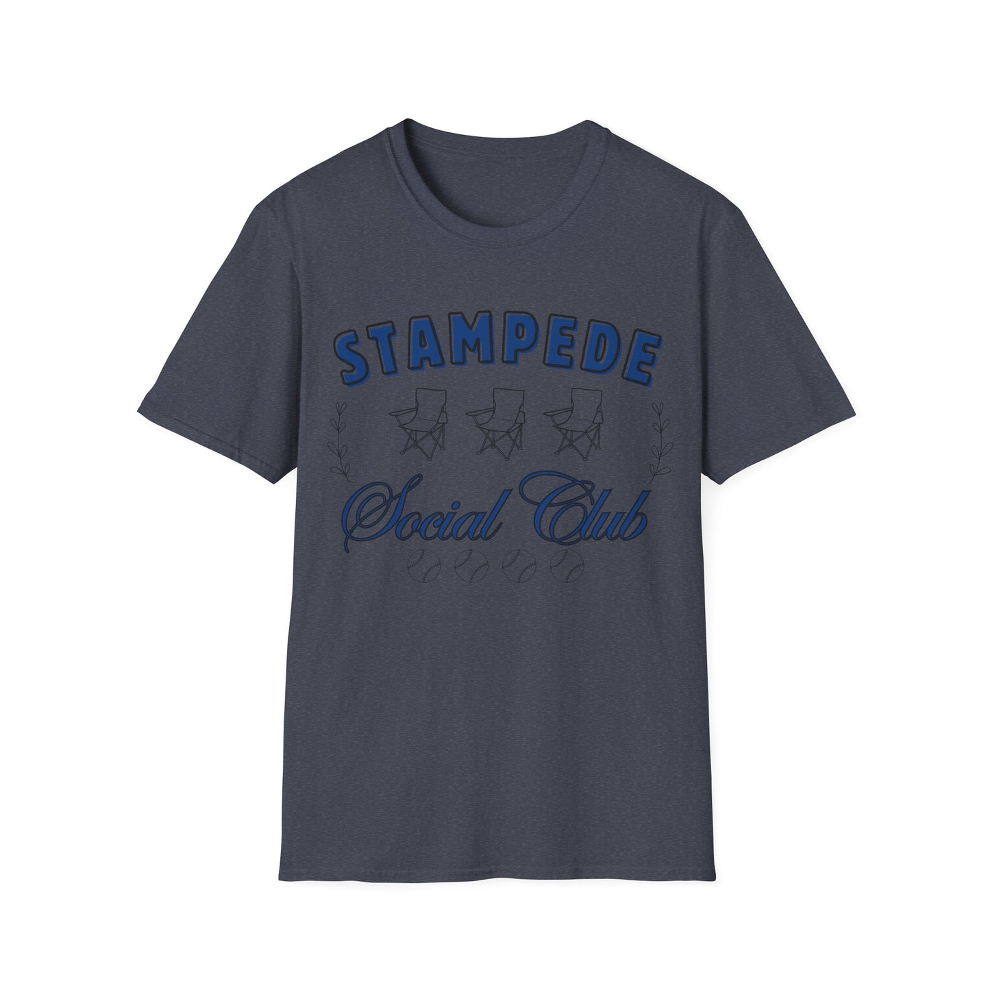 Bedford Stampede Softball Unisex Softstyle T-Shirt