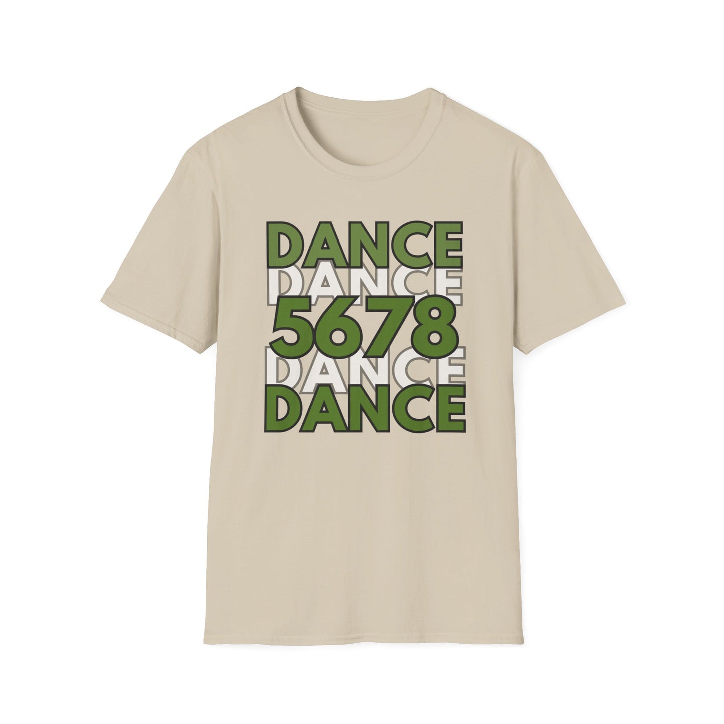 Dance 5678 Recital T-Shirt, Recital Gift, Dance Mama Unisex Softstyle T-Shirt, Great for Dance Recital, Dance Mom Gift, Gift for Dancer