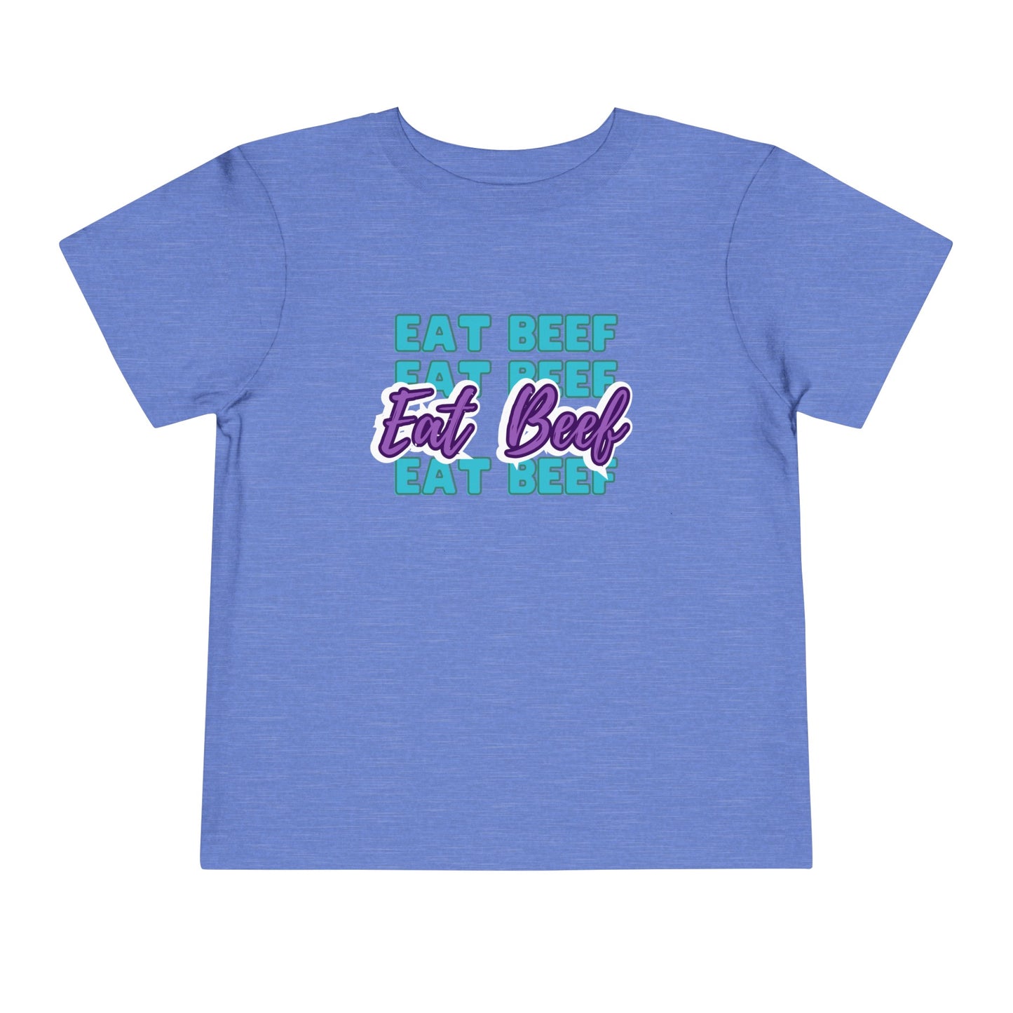 EAT BEEF Toddler Short Sleeve Tee