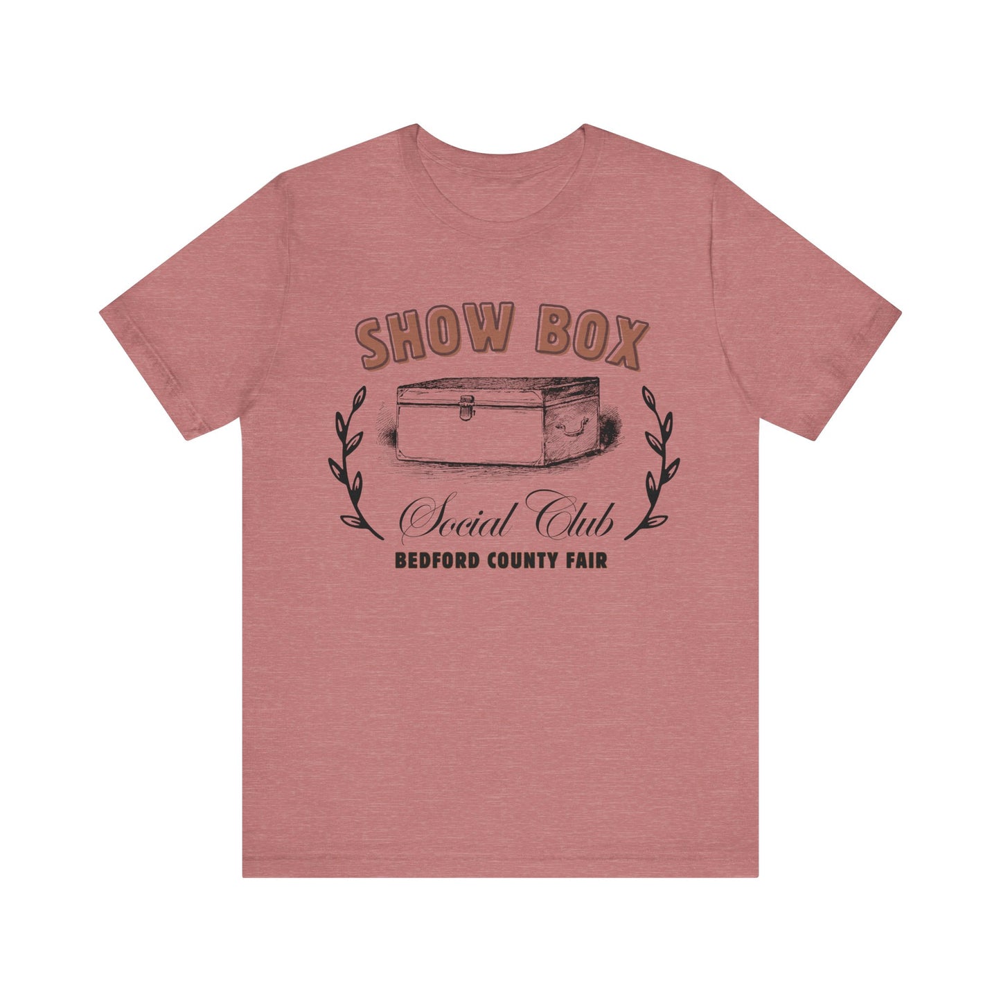 Bedford County Fair Show Box Social Club T-Shirt