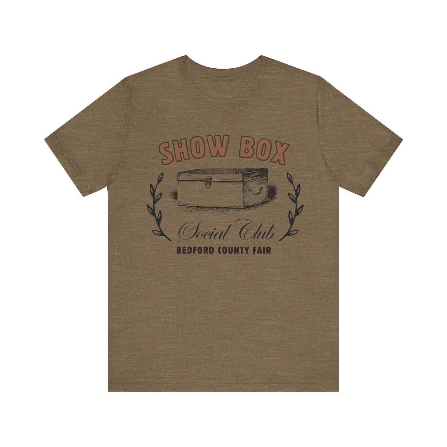 Bedford County Fair Show Box Social Club T-Shirt