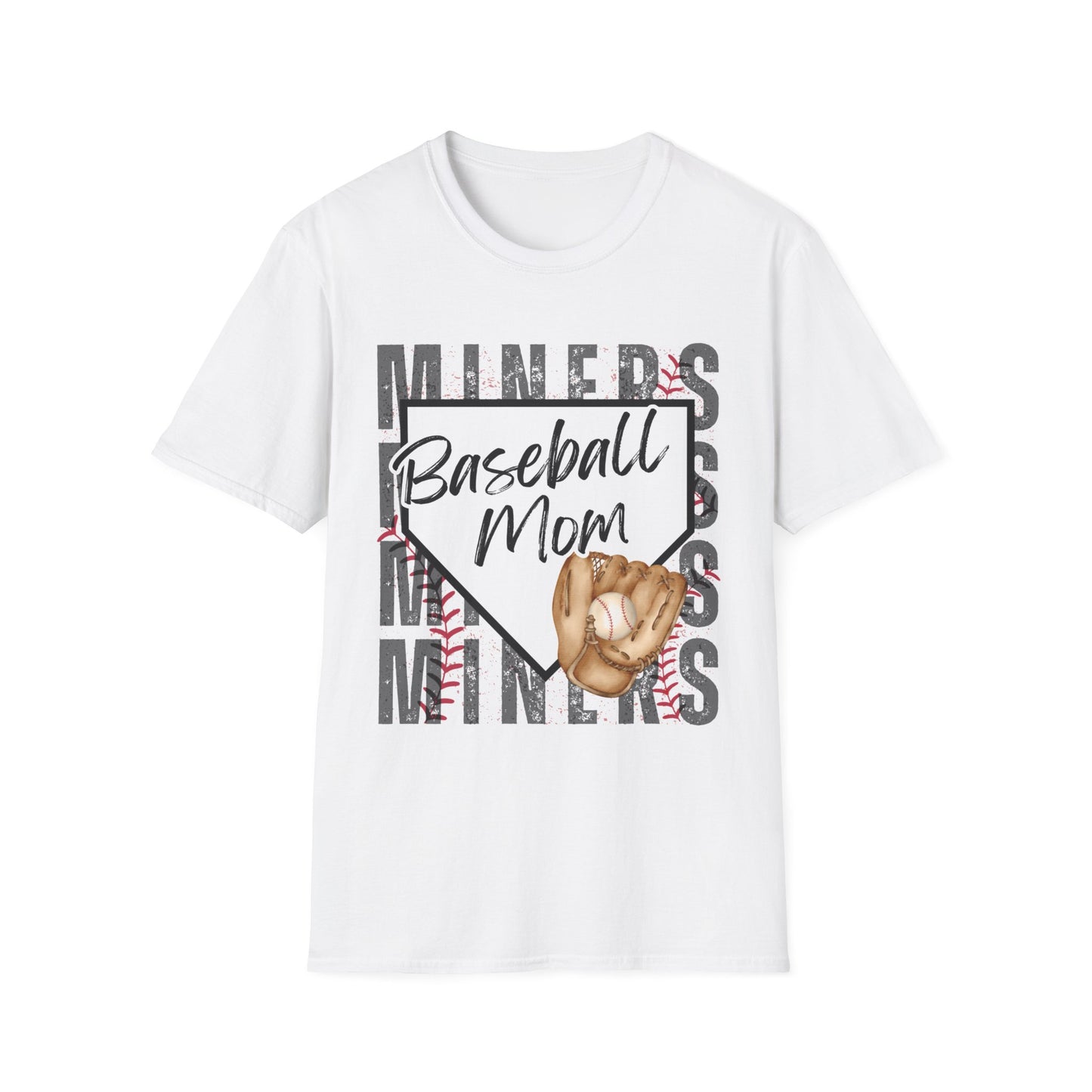 Mountain Ridge Baseball T-Shirt, Mountain Ridge Miners Shirt