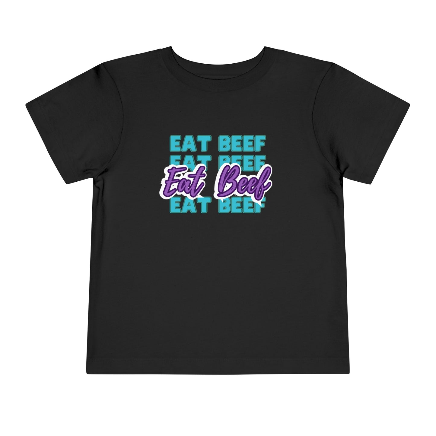 EAT BEEF Toddler Short Sleeve Tee