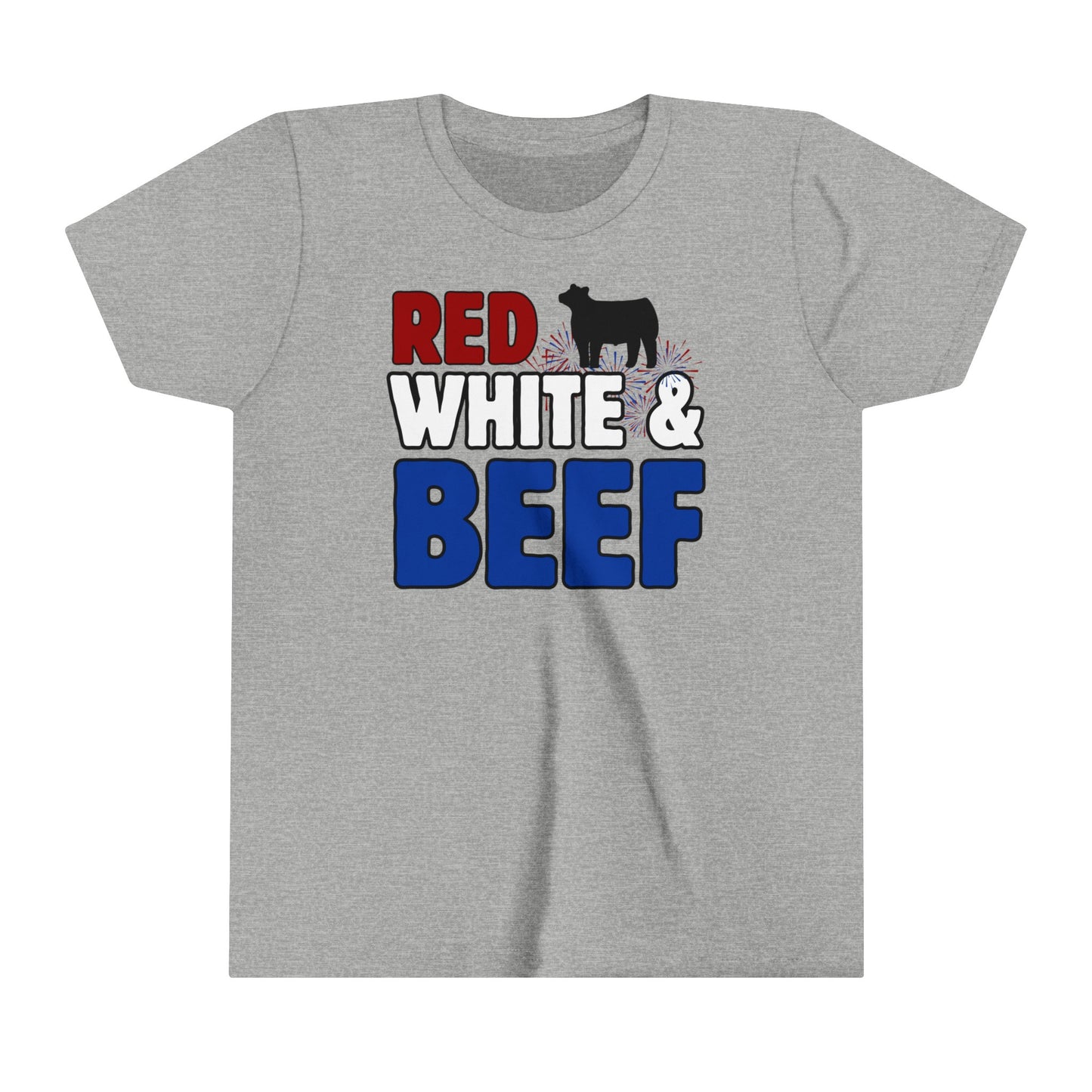 RED, WHITE & BEEF Youth Short Sleeve Tee