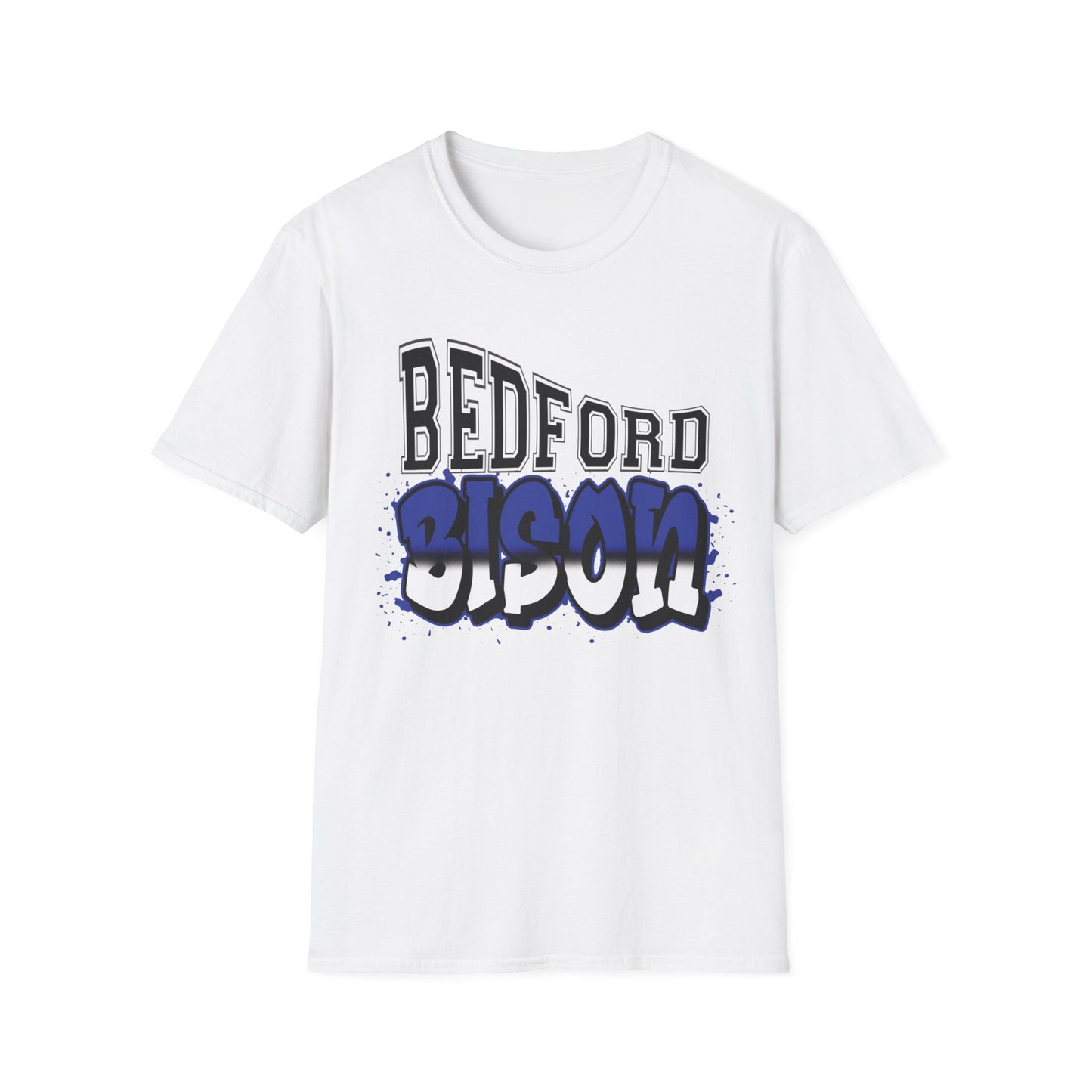 Bedford Bison School Spirit Shirt, Bison T-Shirt, Bedford Blue, Bedford PA, Bedford Team Spirit