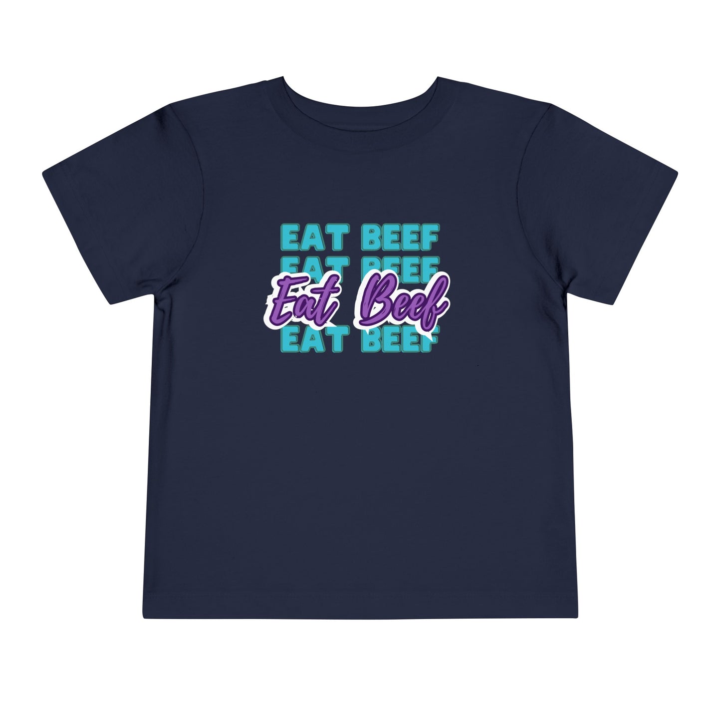 EAT BEEF Toddler Short Sleeve Tee