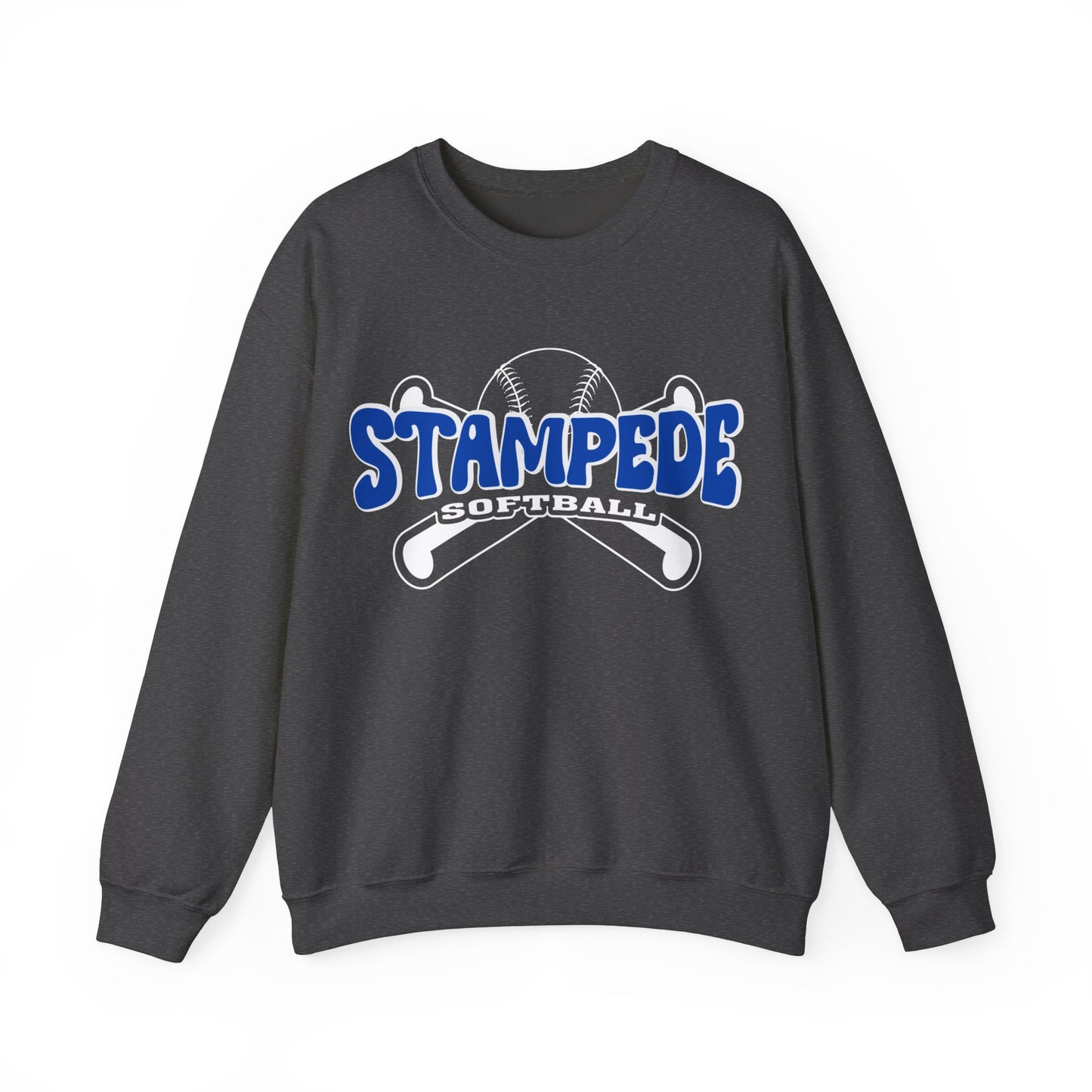 Stampede Softball CREWNECK Sweatshirt Parents Grandparents, Softball Game Day Crew Neck, Sports Fan Apparel, Team Spirit