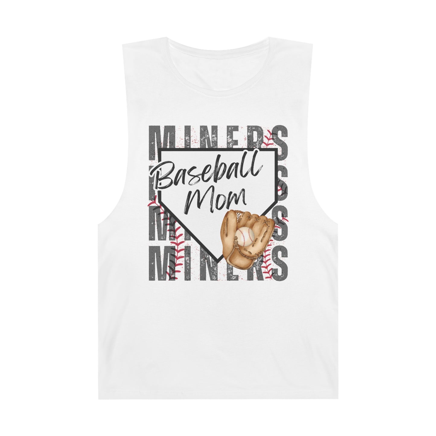 Mountain Ridge Miner's Baseball Mom Tank Top Great gift for moms!