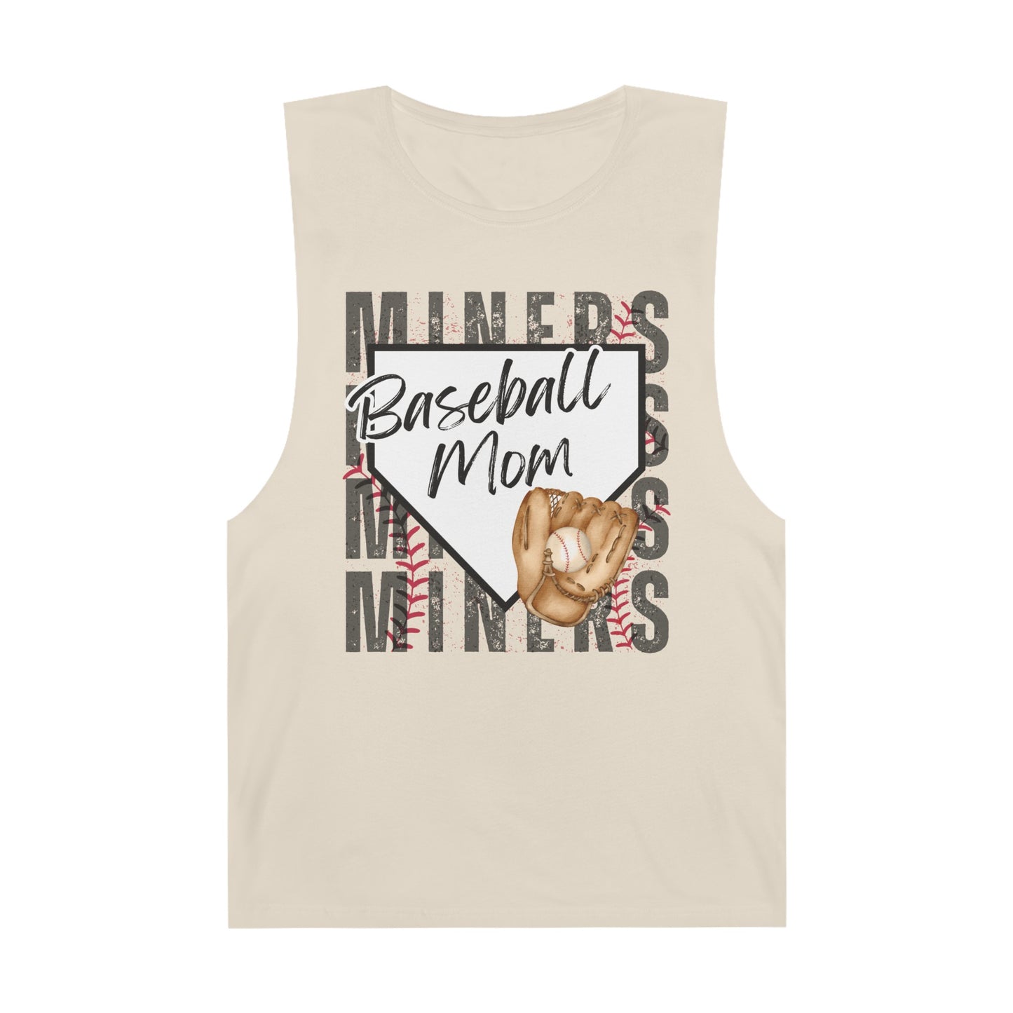 Mountain Ridge Miner's Baseball Mom Tank Top Great gift for moms!