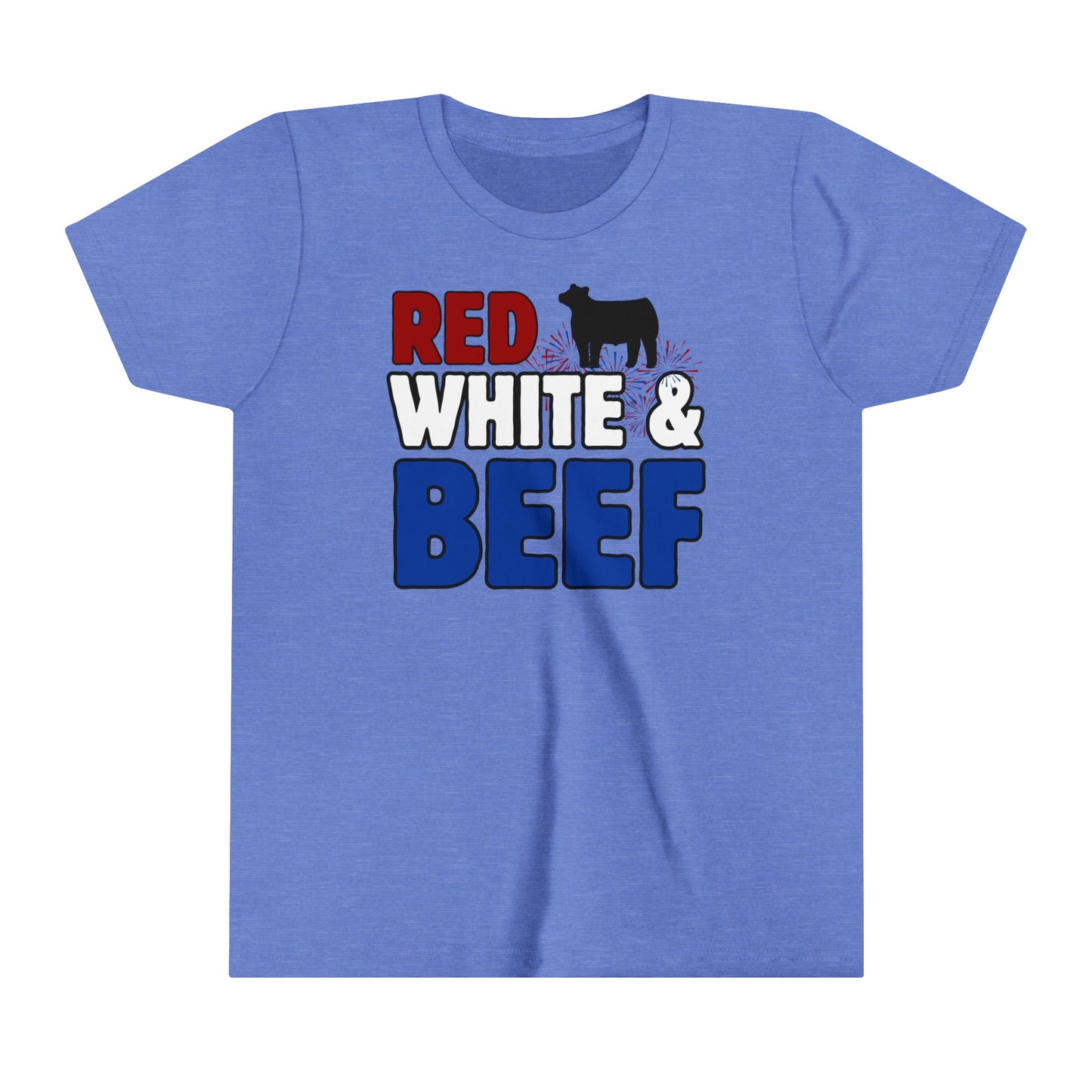 RED, WHITE & BEEF Youth Short Sleeve Tee