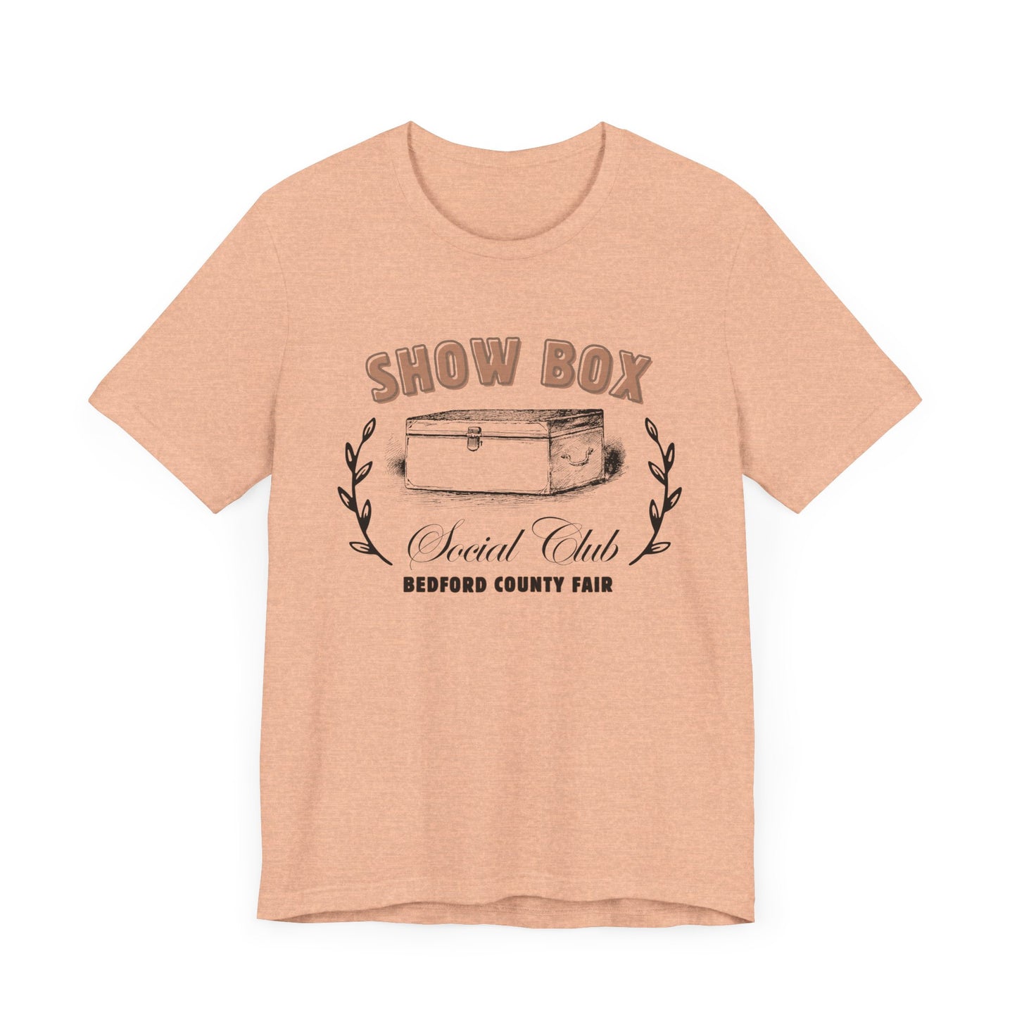 Bedford County Fair Show Box Social Club T-Shirt