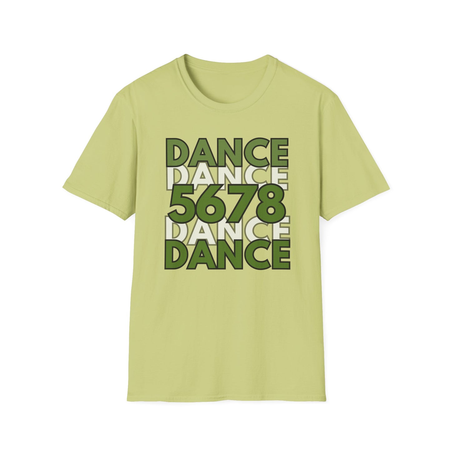 Dance 5678 Recital T-Shirt, Recital Gift, Dance Mama Unisex Softstyle T-Shirt, Great for Dance Recital, Dance Mom Gift, Gift for Dancer