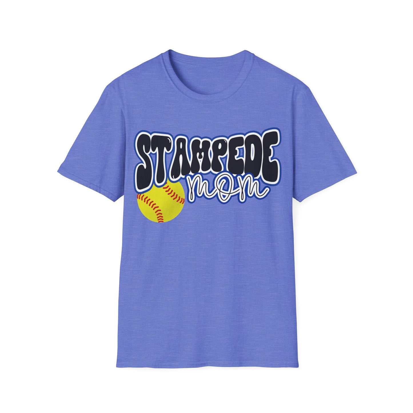 Bedford Stampede Softball Unisex Softstyle T-Shirt