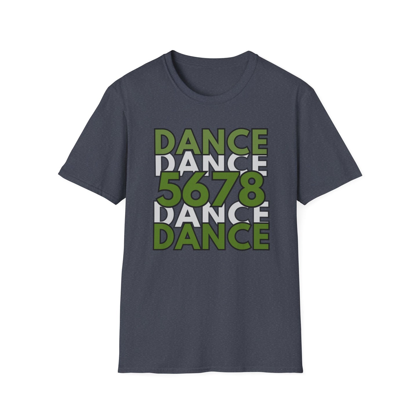 Dance 5678 Recital T-Shirt, Recital Gift, Dance Mama Unisex Softstyle T-Shirt, Great for Dance Recital, Dance Mom Gift, Gift for Dancer