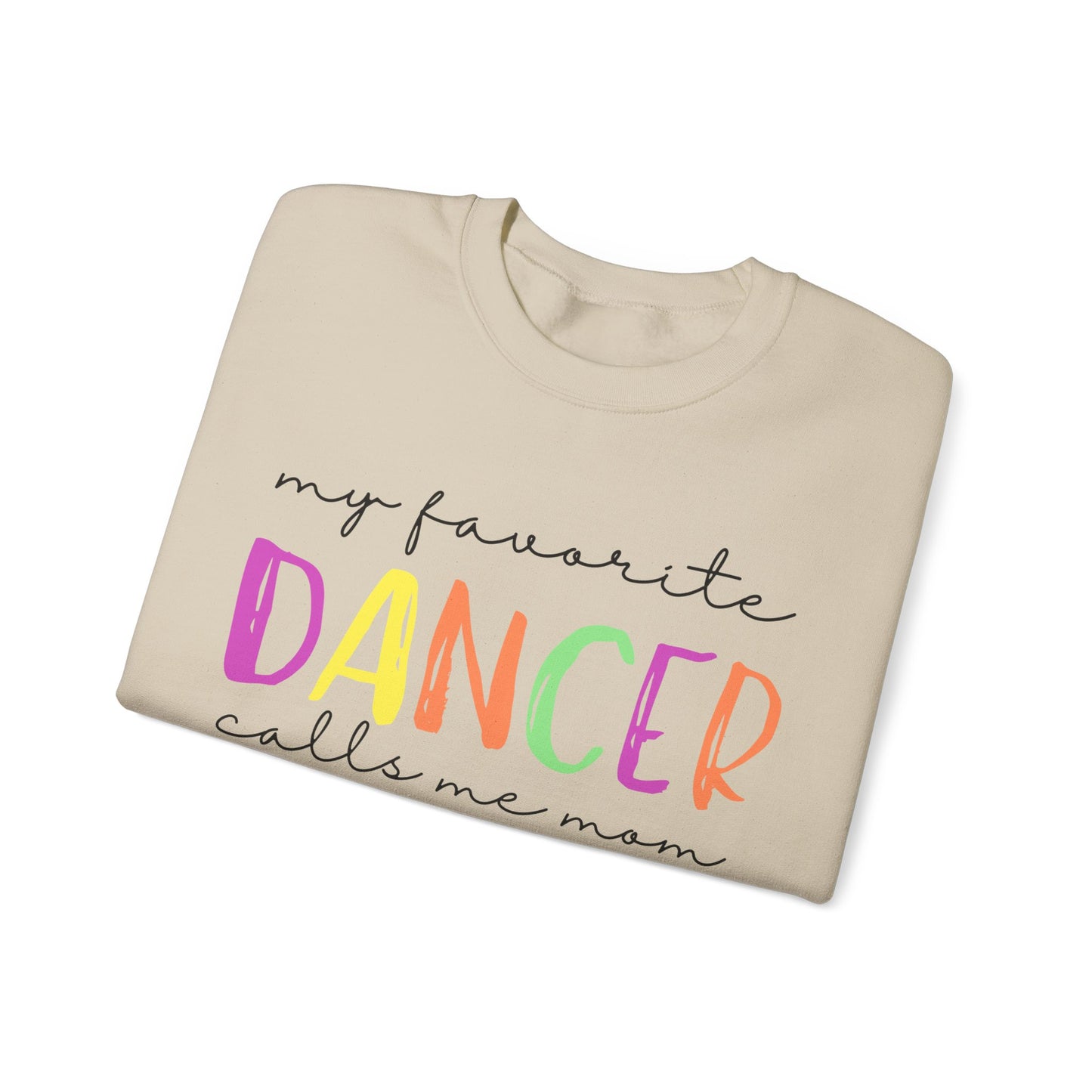 Dance Mom Crew Neck Sweatshirt, Dance Mama, Proud Dance Mom, Dance Recital Gift