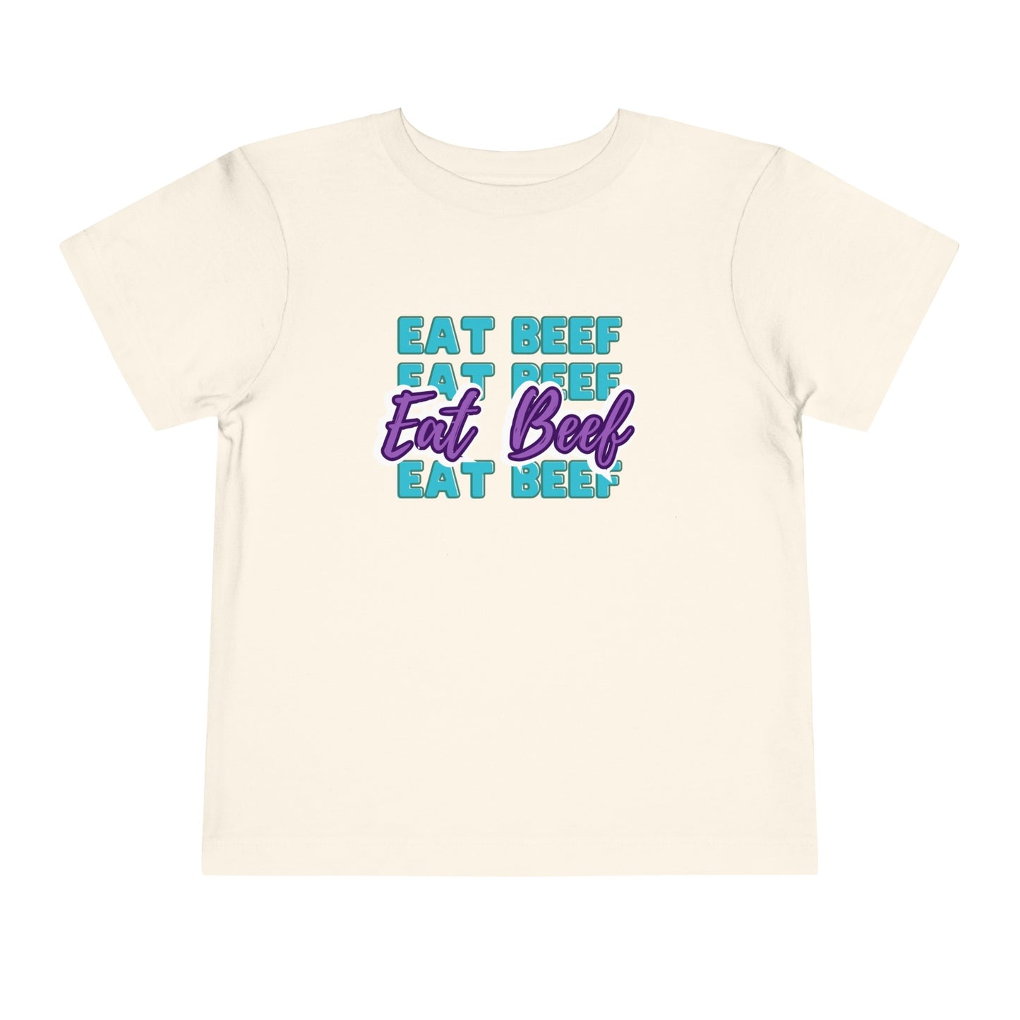 EAT BEEF Toddler Short Sleeve Tee