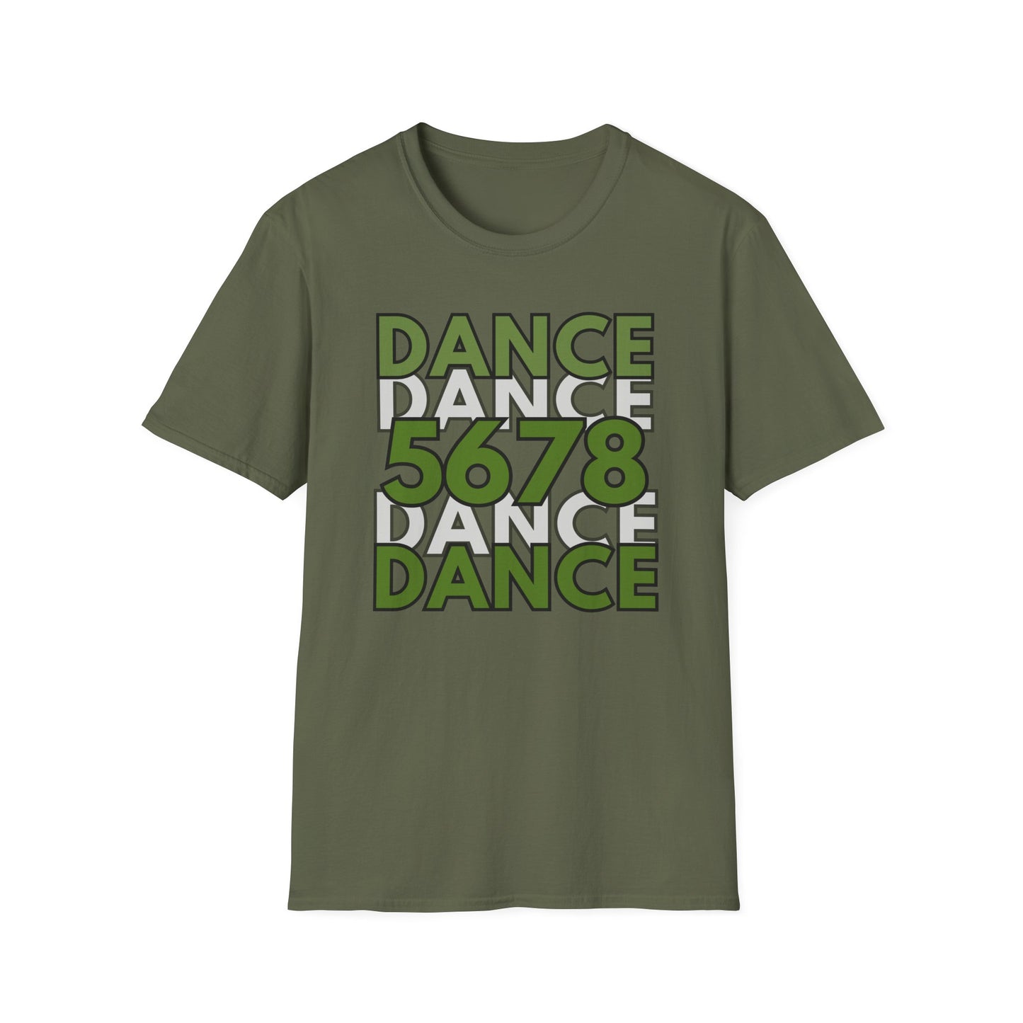 Dance 5678 Recital T-Shirt, Recital Gift, Dance Mama Unisex Softstyle T-Shirt, Great for Dance Recital, Dance Mom Gift, Gift for Dancer