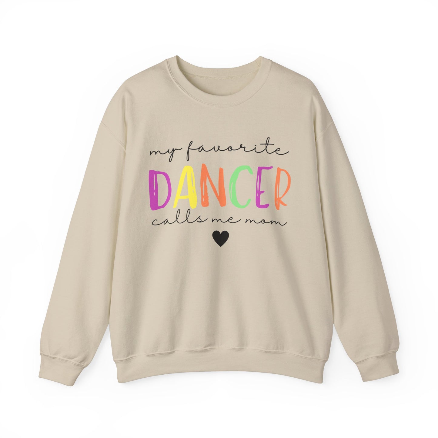 Dance Mom Crew Neck Sweatshirt, Dance Mama, Proud Dance Mom, Dance Recital Gift