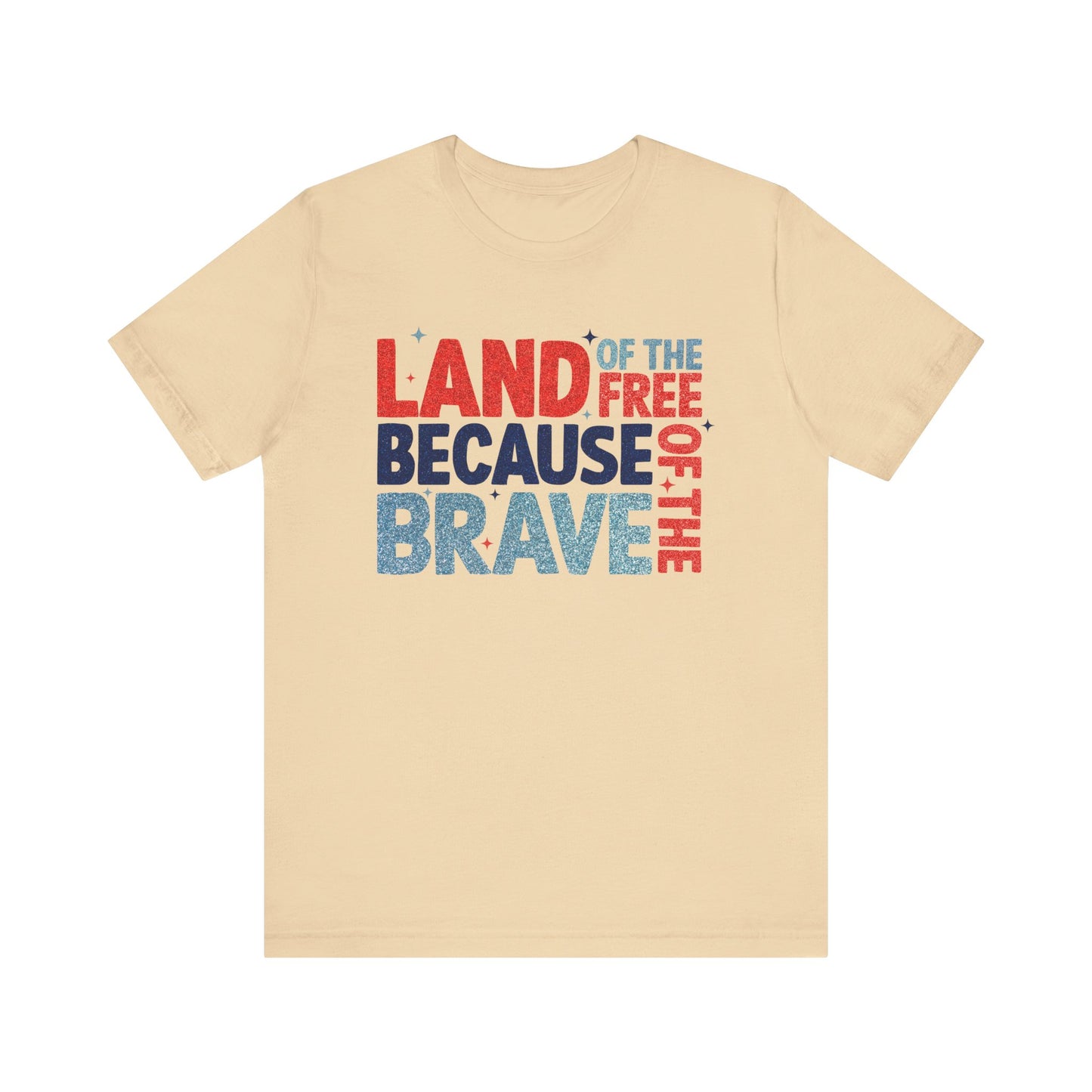 Fourth of July T-Shirt, Memorial Day Shirt, Land of the free TShirt, Independence Day Tee