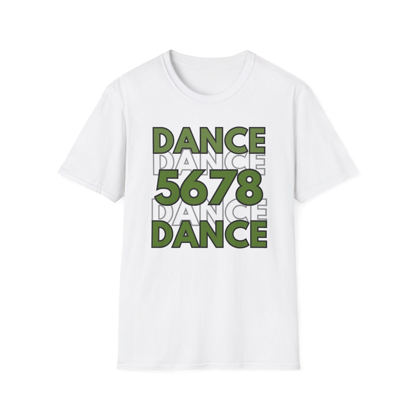 Dance 5678 Recital T-Shirt, Recital Gift, Dance Mama Unisex Softstyle T-Shirt, Great for Dance Recital, Dance Mom Gift, Gift for Dancer